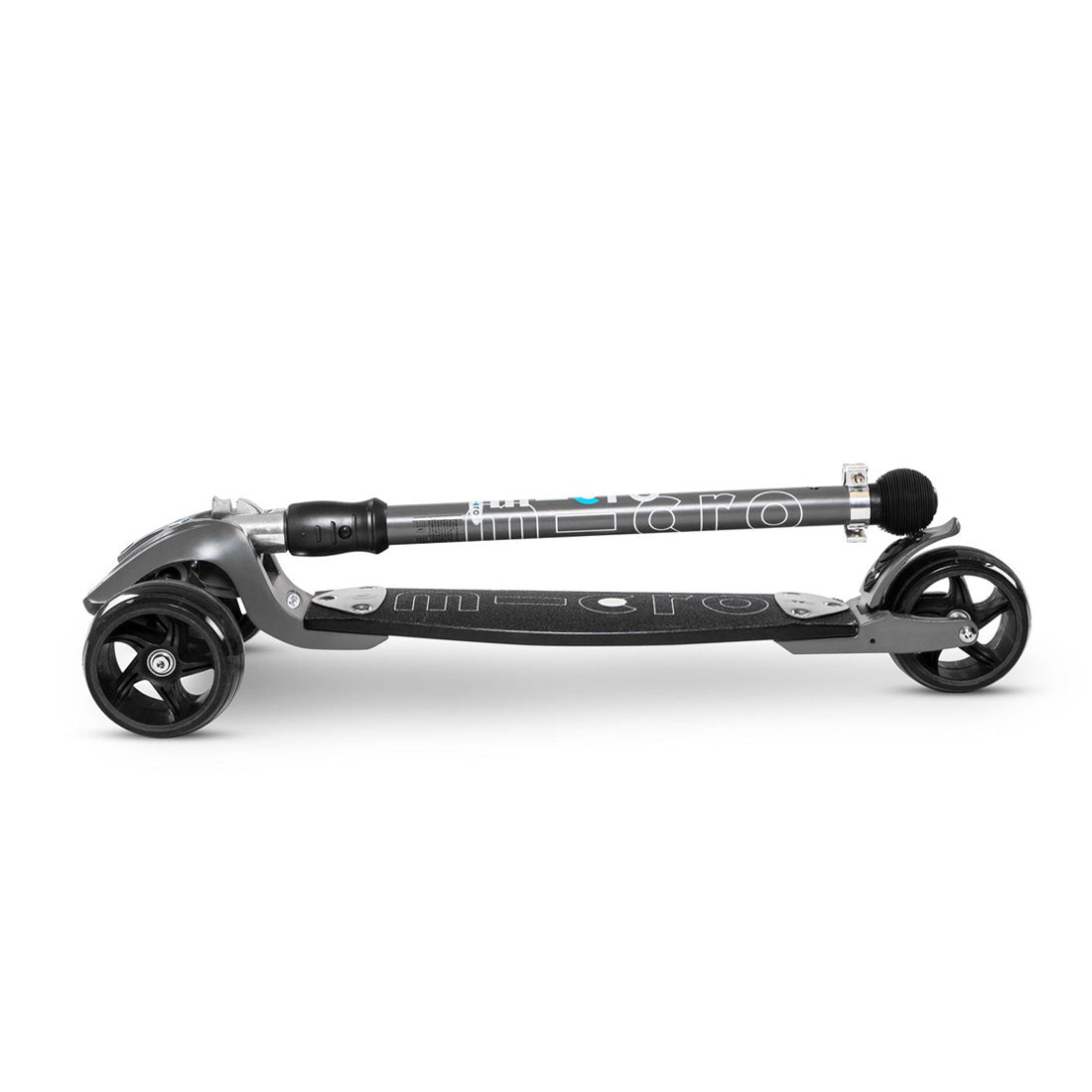Micro Kickboard Monster 3 Wheel Adult Scooter - Volcano Grey | Commuter & Leisure Scooter for Urban Travel & Outdoor Fun