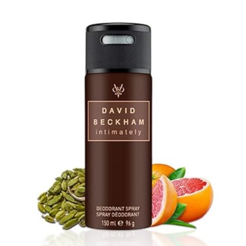 David Beckham Intimately Men's Deodorant Spray - 150ml Fresh Scent for Men - Long-Lasting Protection & Confidence Boost - Perfect for Daily Use, Gym, Work & Special Occasions