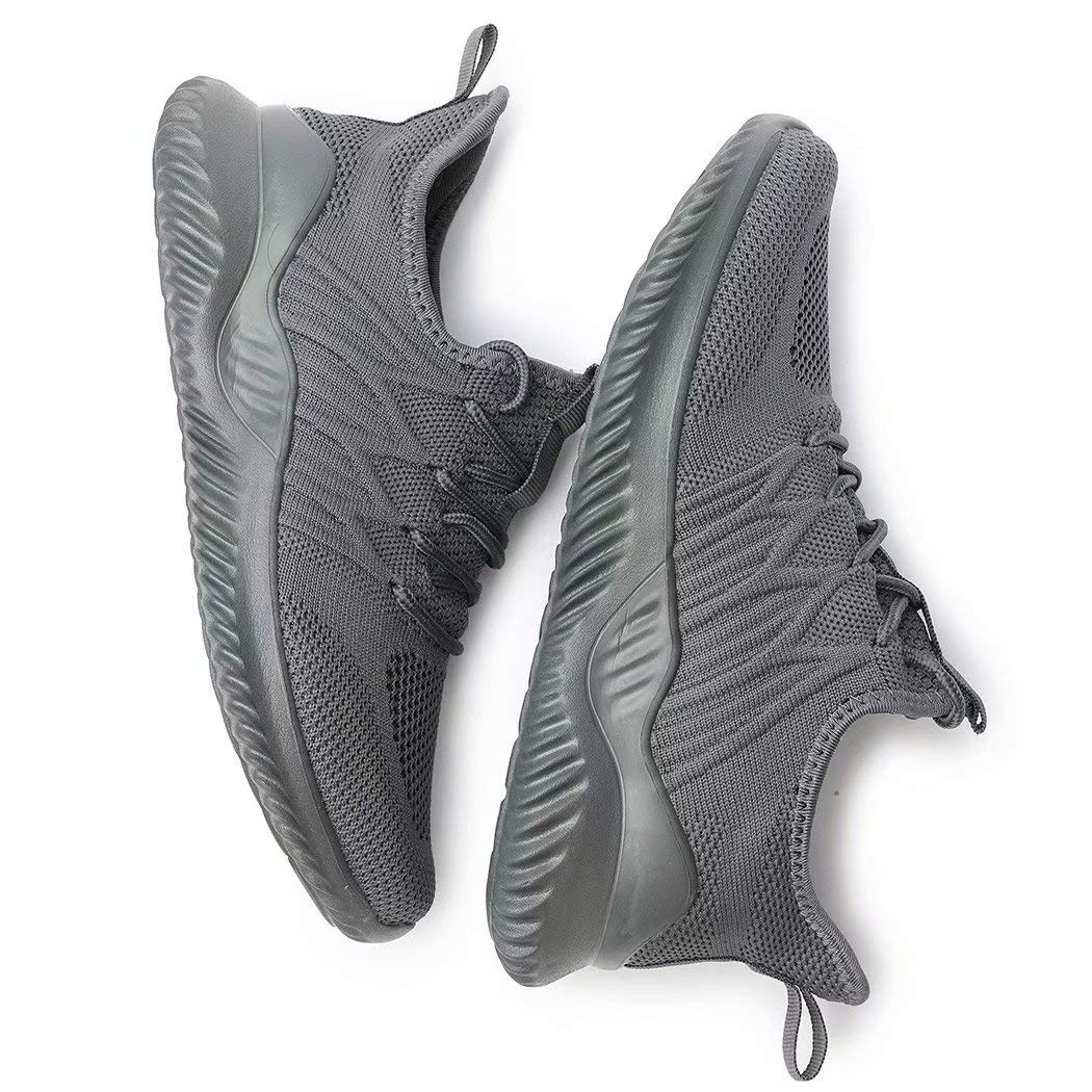 KEEZMZ Women's Lightweight Slip-On Walking & Running Shoes - Breathable Casual Tennis Sneakers for Ladies - Perfect for Gym, Workout, Jogging & Daily Wear