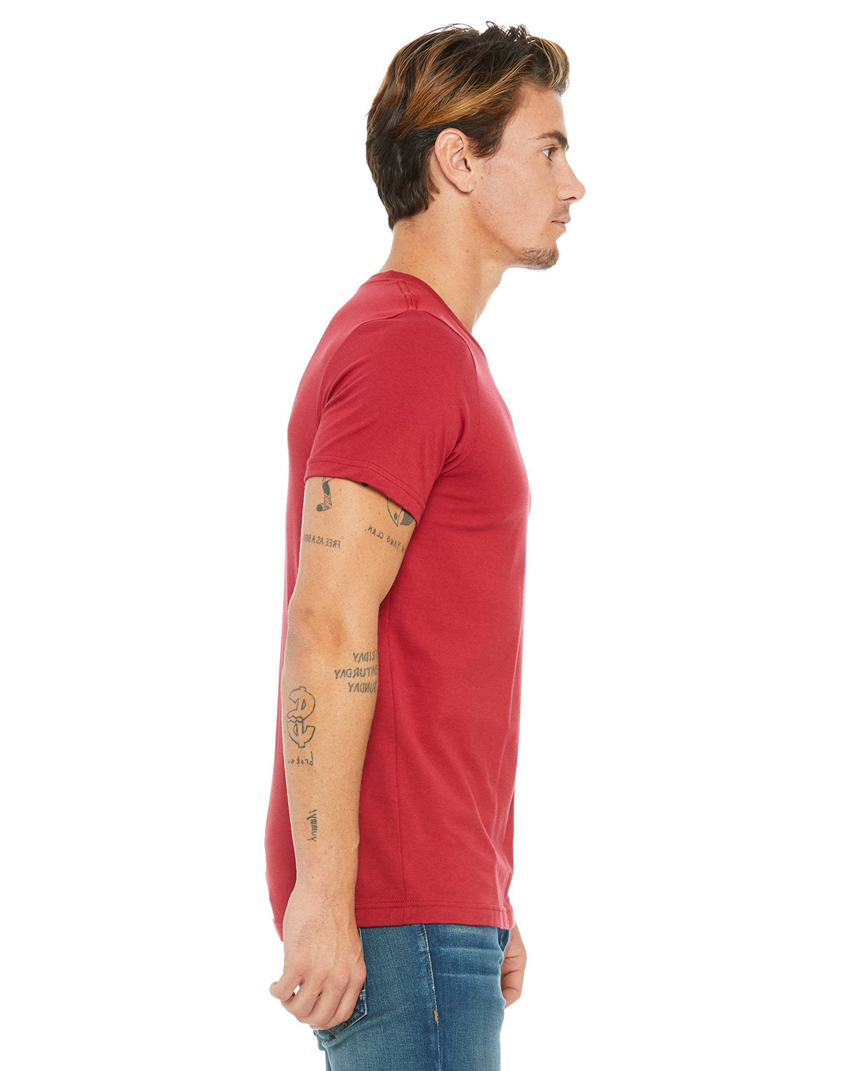 Bella + Canvas 3001C Unisex Jersey Short Sleeve T-Shirt - Soft Cotton Tee for Men & Women - Perfect for Casual Wear, Screen Printing & Everyday Outfits