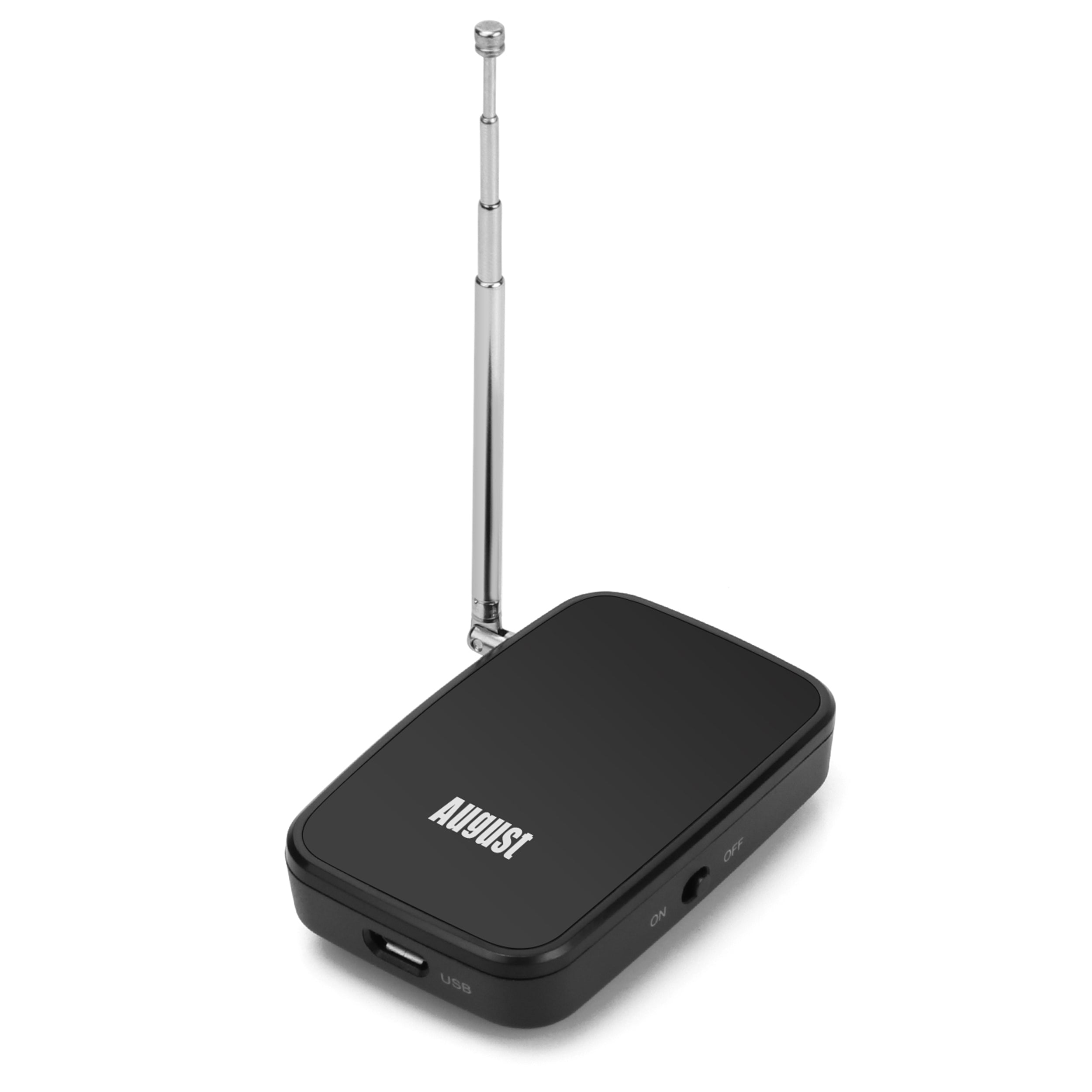 Refurbished August DVB T405 Mobile TV Freeview Tuner Receiver - WiFi Digital TV for Apple, Android & Chromebooks - Watch Live TV Anywhere, Perfect for Travel & Outdoor Entertainment