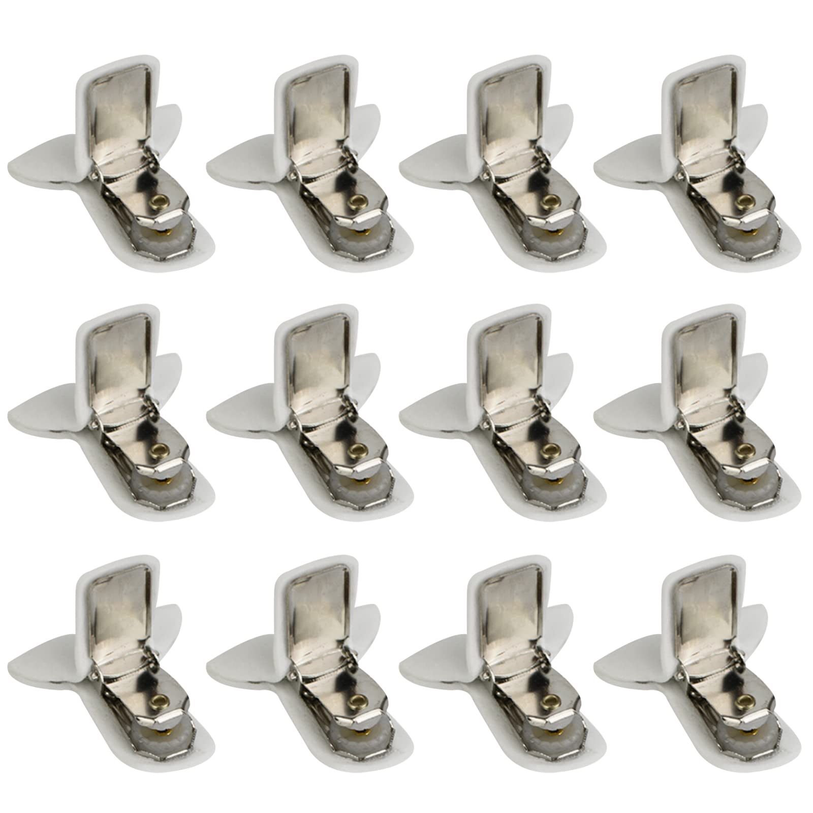 12 Pack Padded Comforter Clips - No-Slip Blanket Fasteners for Duvet Covers, Prevent Comforter Shifting - Soft Grip for Bedding, Quilts & Comforters - Perfect for Home, Hotel & Airbnb Use