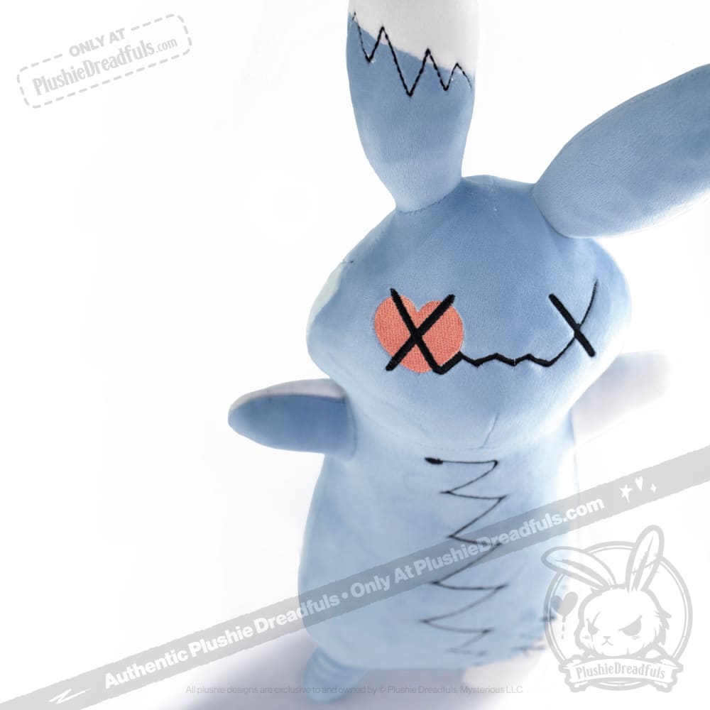 Plushie Dreadfuls Numb Bunny - Soft Stuffed Animal Toy for Anxiety Relief, Cute Emotional Support Plush for Kids & Adults - Perfect for Stress Relief, Comfort and Bedtime Cuddles