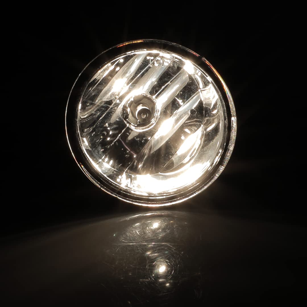 Nixon Offroad Fog Light Kit for 2004-2015 Nissan Titan & 2005-2007 Nissan Armada - 12V 37.5W 899 Bulbs, Clear Lens Driving Fog Lamp Assembly (Pair) - Perfect for Night Driving, Off-Road Adventures & Enhanced Visibility in Foggy Conditions