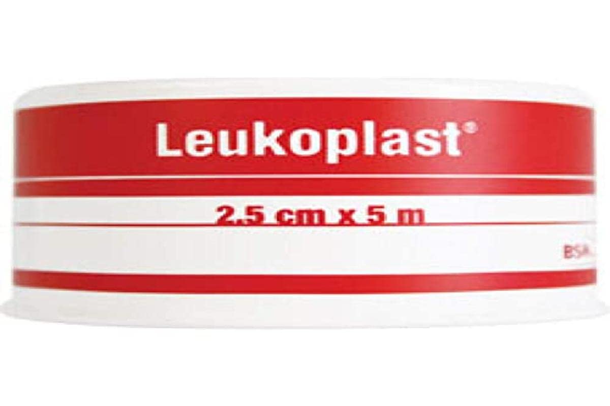 BSN Leukoplast Adhesive Bandage Roll 500x2.5cm - First Aid for Wound Care, Sports Injuries & Medical Use