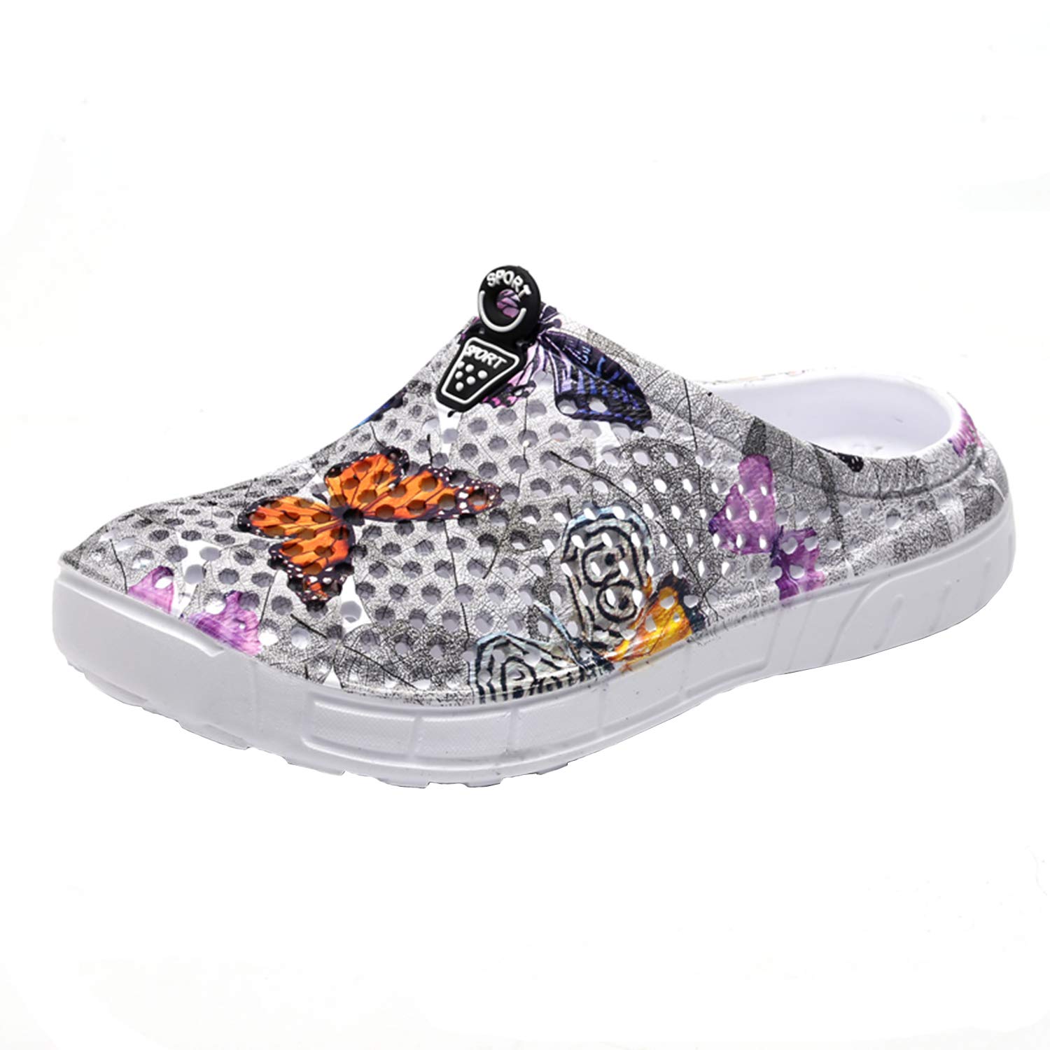 YUKTOPA Women's & Unisex Non-Slip Quick Drying Garden Clogs - Comfortable Summer Sandals & Casual Slippers for Outdoor, Beach, and Home Use