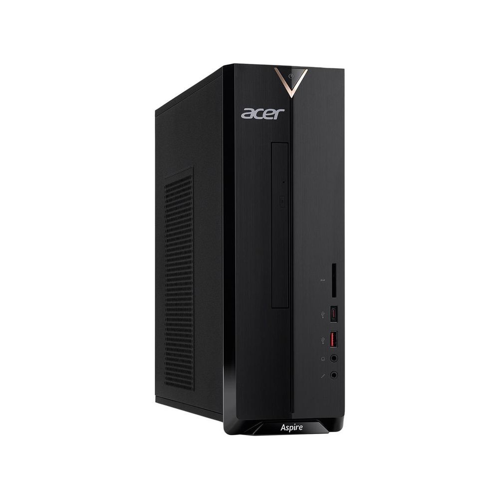 Acer Aspire XC-1660G-UW92 Desktop PC - Intel Core i3-10105 3.7GHz, 8GB RAM, 256GB SSD, Intel UHD Graphics 630, Windows 10 Home (Black) - Perfect for Home Office, Online Learning & Everyday Computing
