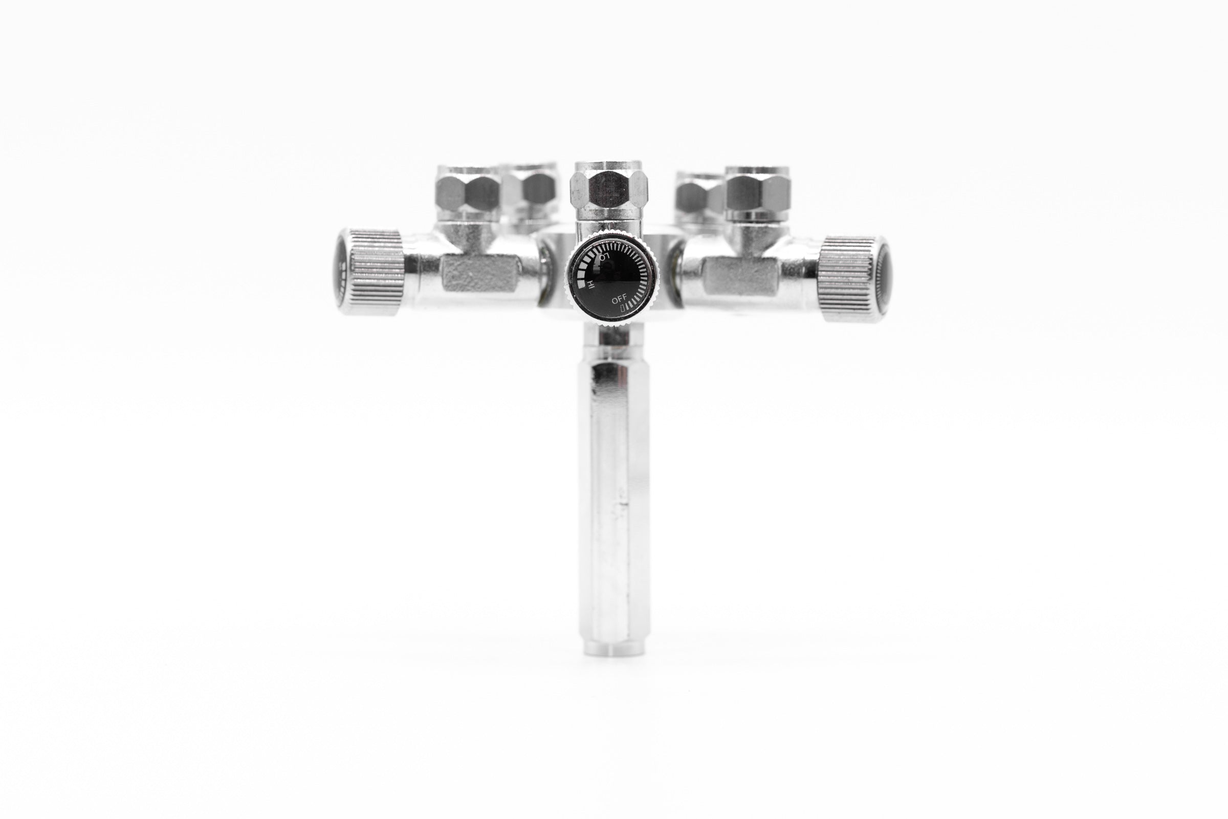 Premium CO2 Regulator Splitter for Aquarium & Hydroponics - Dual Output Pressure Control for Fish Tanks & Grow Systems - Perfect for Home Brewing & Indoor Gardening