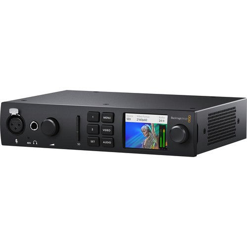 Blackmagic UltraStudio 4K Mini Thunderbolt 3 Capture & Playback Device for 4K Video Editing & Live Streaming | Professional Video Production Equipment