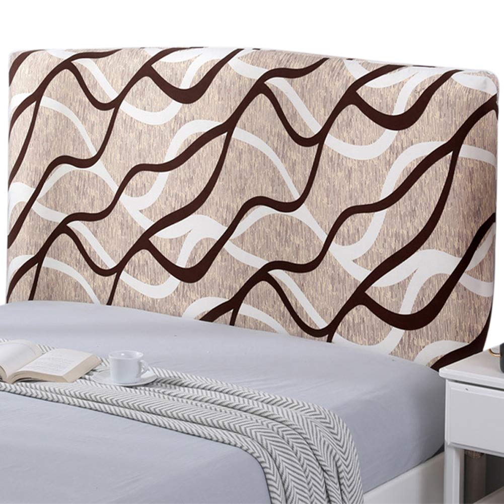 CEEYEERA Dustproof Stretch Headboard Cover Slipcover Protector - Fits Wood & Leather Headboards (70-78