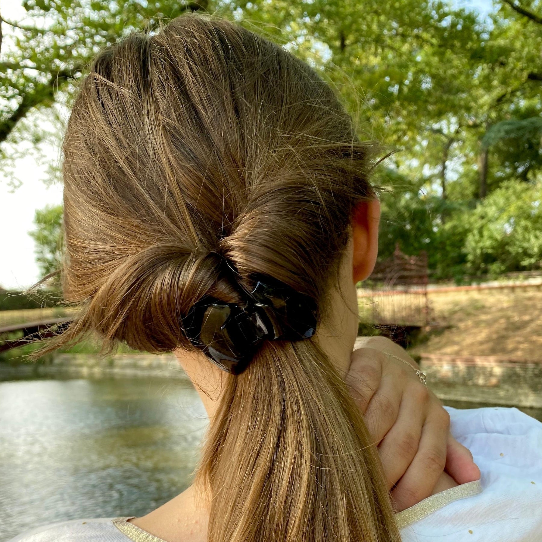Pince Cléa Black - Premium Hair Clips for Women & Girls - Perfect for School, Work, and Special Occasions