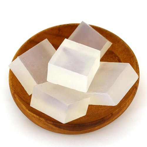 MIHAI Ultra Soap Base - 100% Natural Moisturizing Glycerin Melt and Pour Soap (500g) for DIY Skincare, Handmade Soap Making & Bath Products