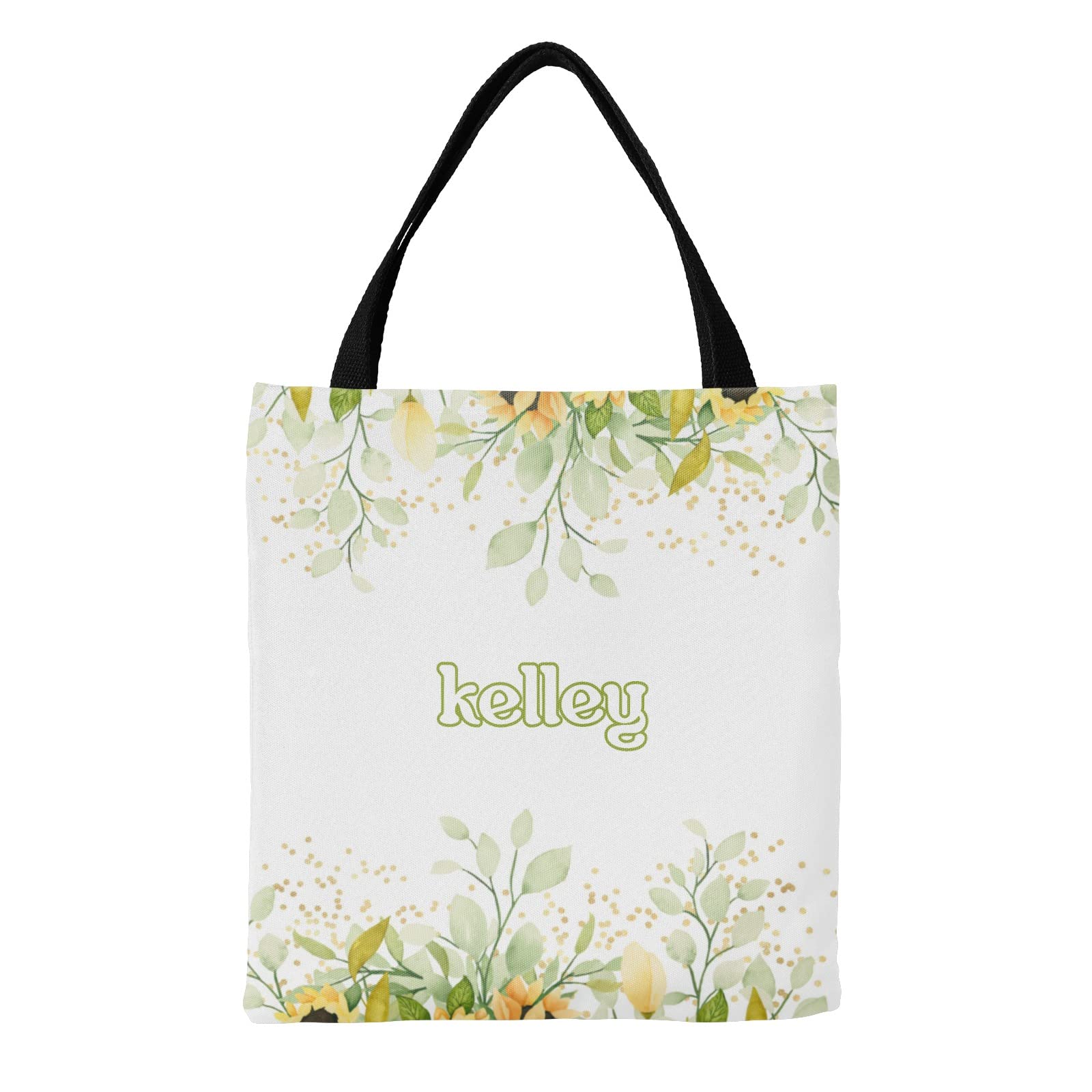 Personalized Purple Music Note Tote Bag - Reusable for School, Travel & Shopping