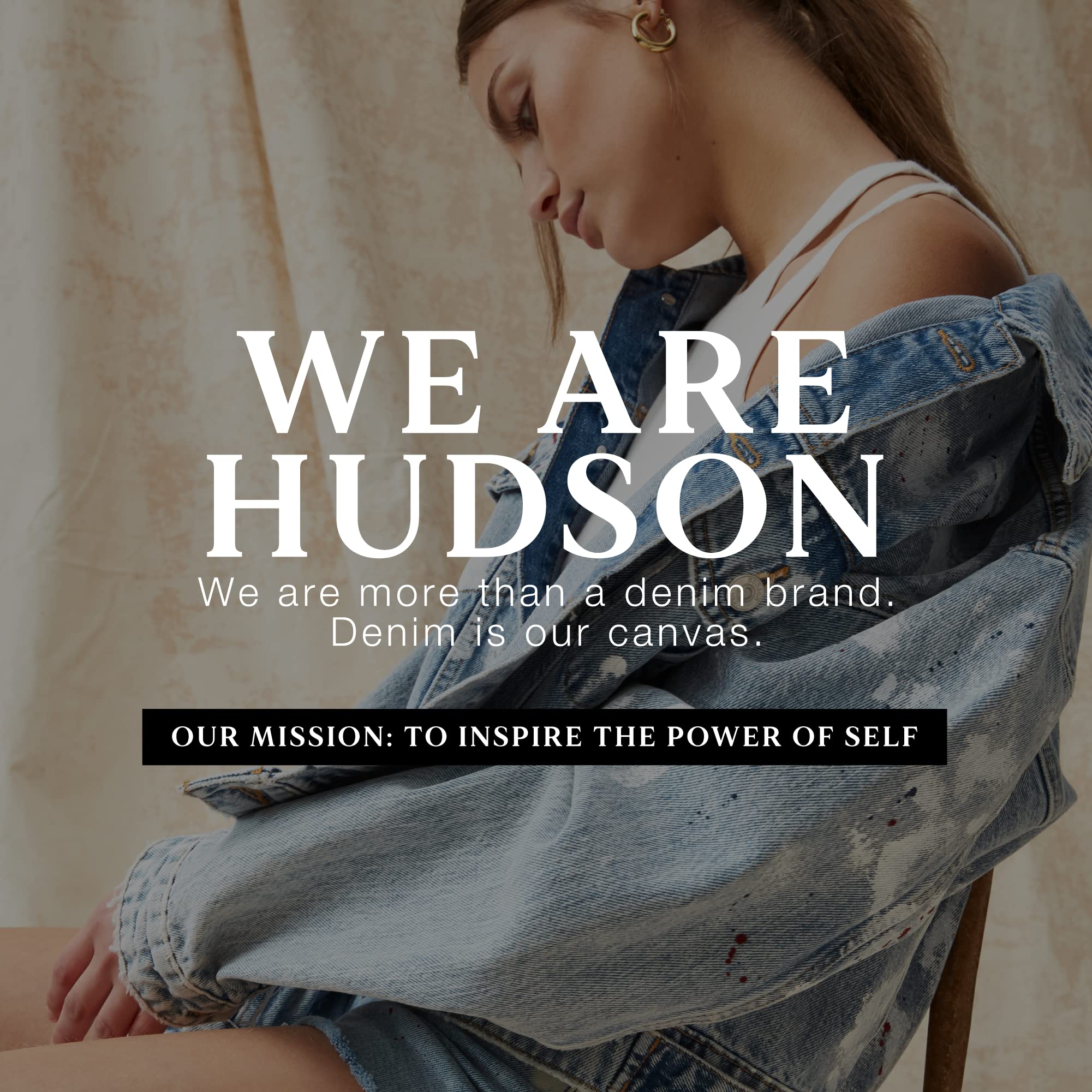 HUDSON Women's Nico Midrise Straight Leg Jeans - Comfortable Stretch Denim Pants for Casual Wear & Everyday Outfits