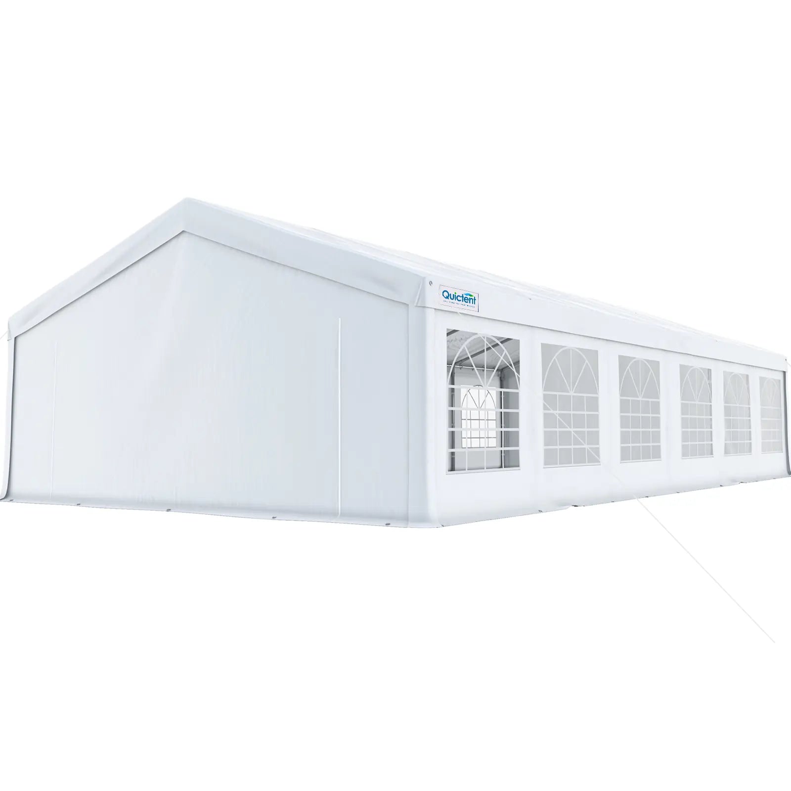 20' x 40' White Party Tent - Heavy Duty Outdoor Canopy for Weddings, Events & Backyard Gatherings - Waterproof & UV Resistant Shelter