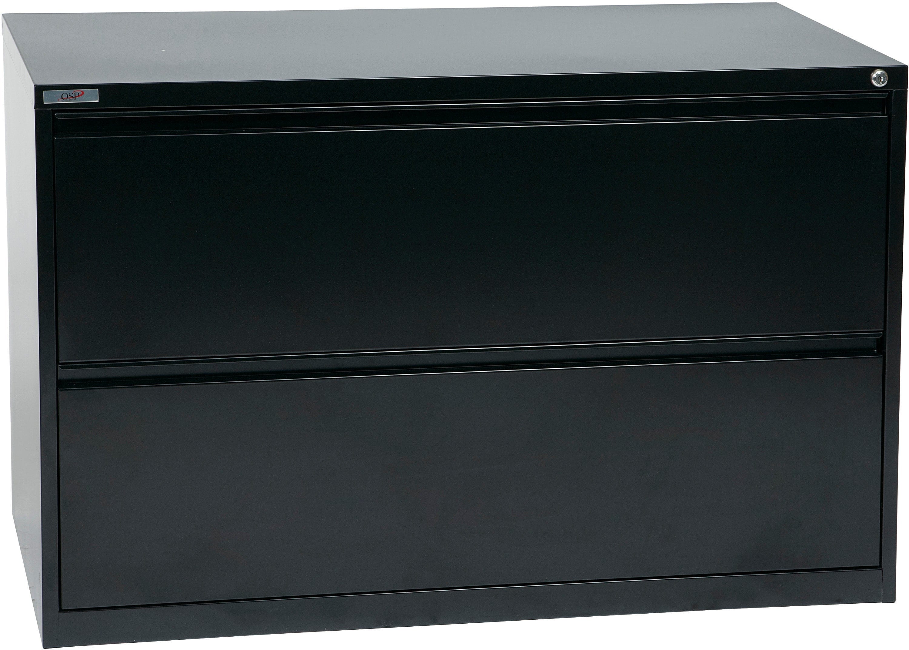 Office Star 2-Drawer Lateral File Cabinet - Metal File Storage Organizer for Office & Home - Perfect for Documents, Folders & Office Supplies Organization