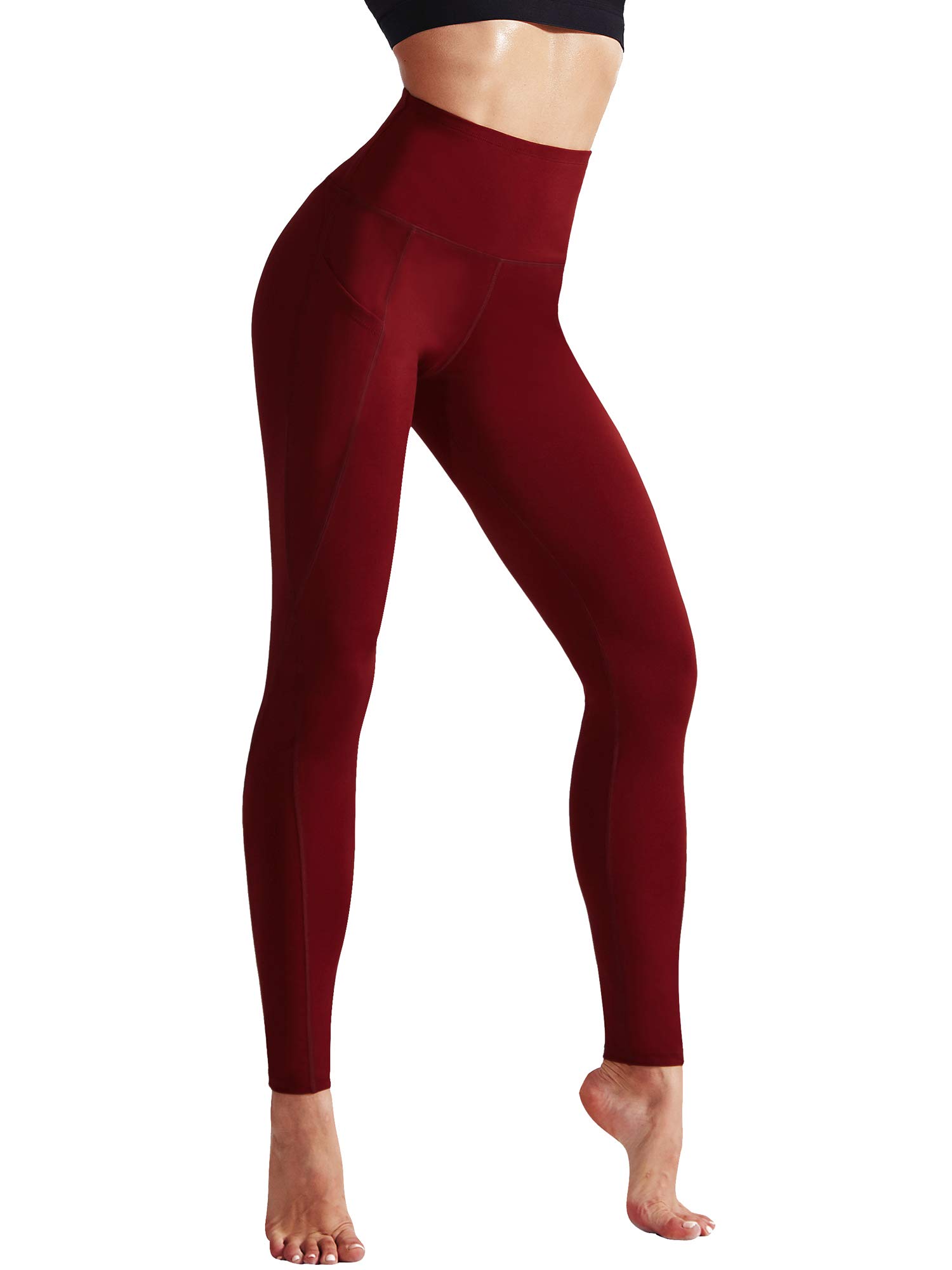 NELEUS High Waist Yoga Running Workout Leggings with Pockets - Women's Tummy Control Athletic Pants for Gym, Jogging & Daily Wear