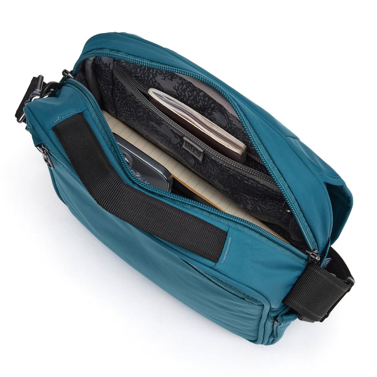 Pacsafe Metro LS200 Anti-Theft Crossbody Bag for Travel & Commuting - Secure RFID Blocking & Slashproof Design for Everyday Use