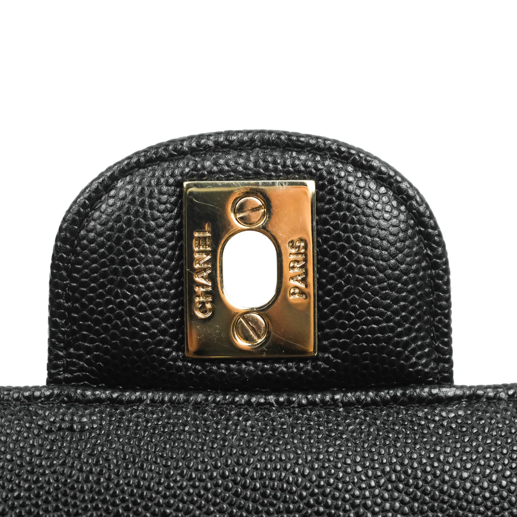 Chanel Chevron Mini Rectangular Flap Bag in Black Caviar Leather with Gold Hardware - Luxury Crossbody Purse for Women, Perfect for Evening Events & Date Nights