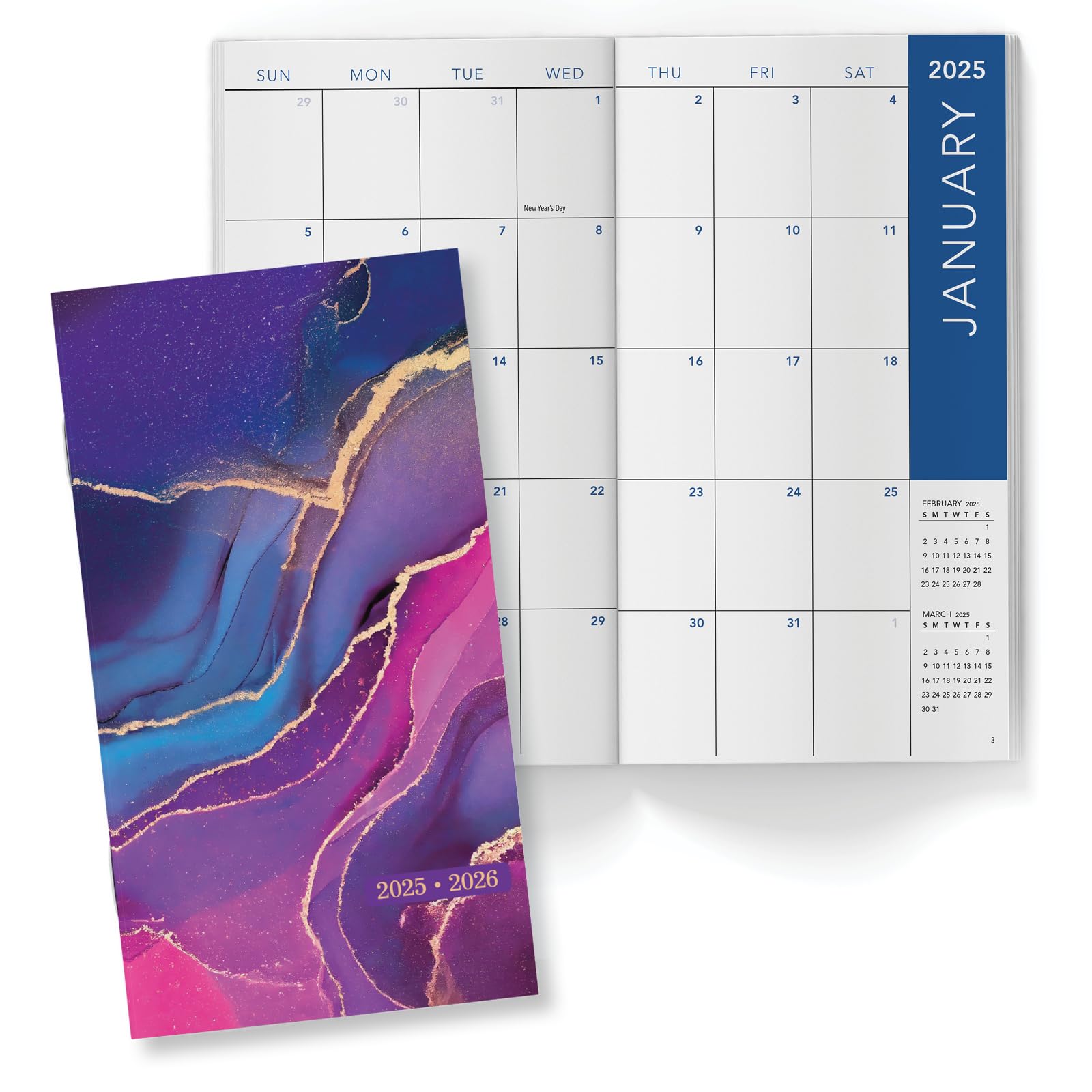 2025-2026 Monthly Pocket Planner - 3.5