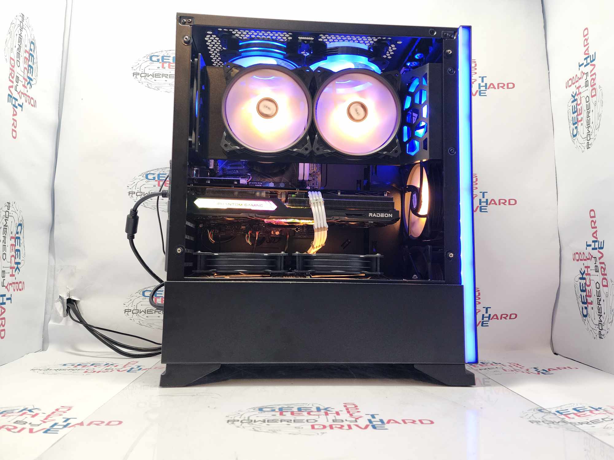 GTech Gaming PC with AMD Ryzen 5 Processor, RX 6600 XT Graphics, 1TB SSD & 16GB DDR4 RAM - High Performance Desktop Computer for Gaming, Streaming & Content Creation