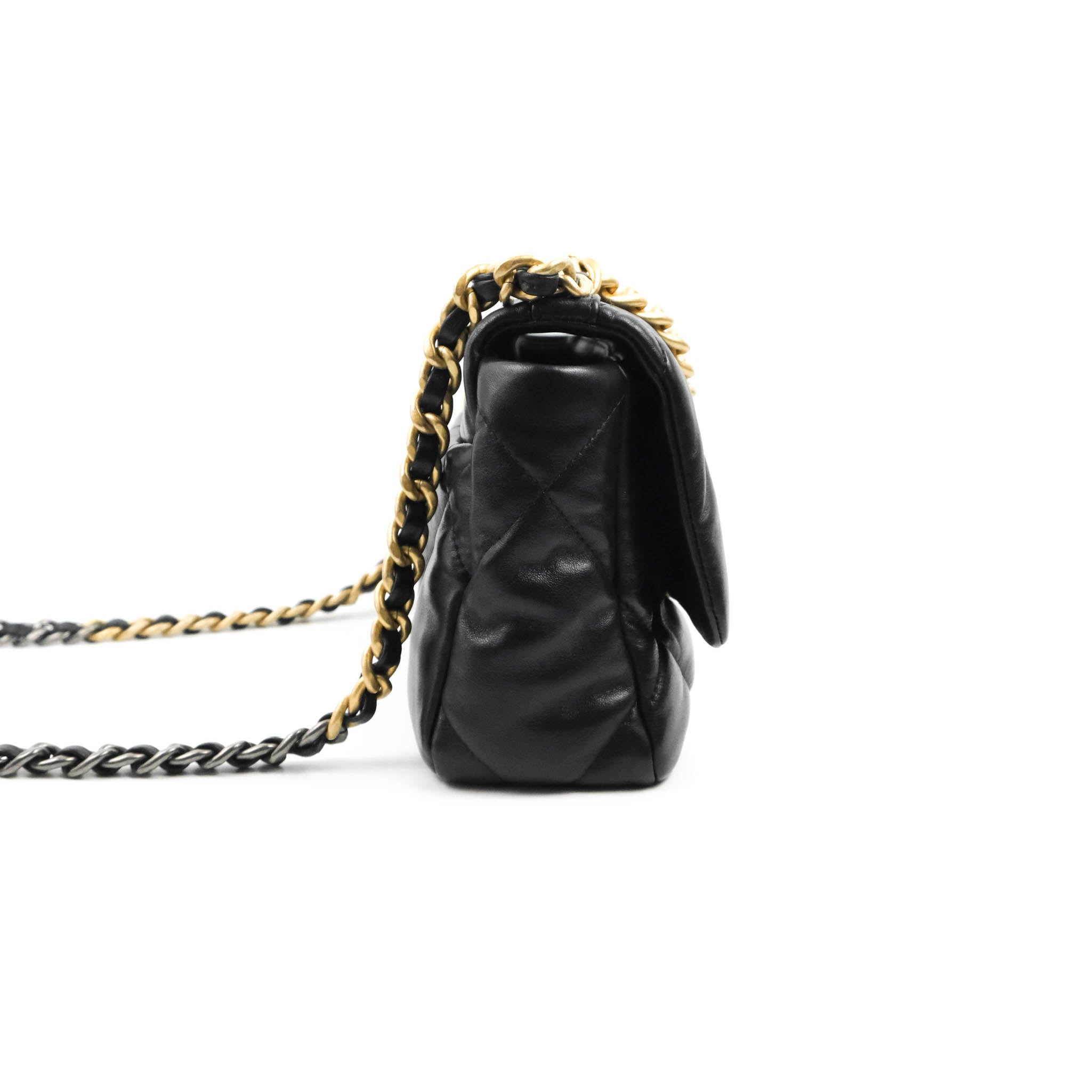 Chanel 19 Small Handbag Black Mixed Hardware - Luxury Designer Crossbody Bag for Women, Perfect for Date Night & Evening Events