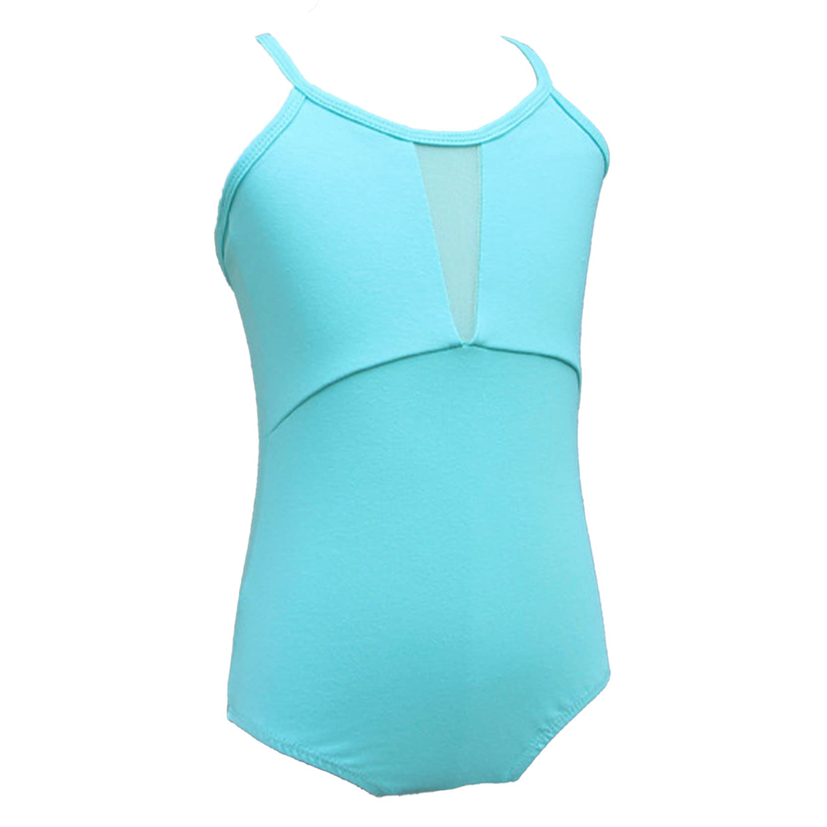 Youth Girls Sleeveless Crisscross Dance Leotard - Ballet Gymnastic Bodysuit for Ballerina & Ballroom Performance | Perfect for Dance Classes, Recitals & Competitions