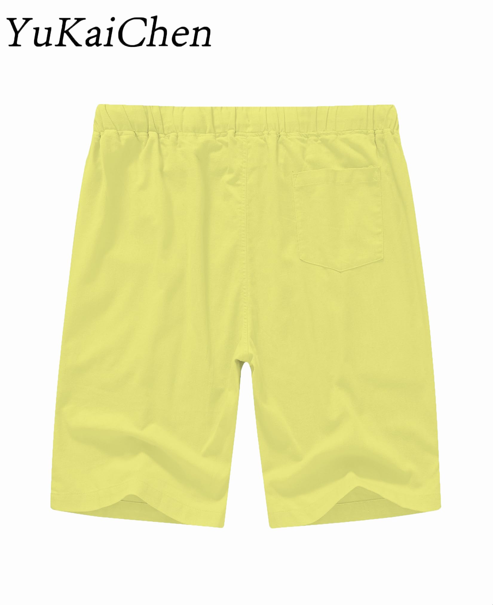 YuKaiChen Men's Casual Shorts with Drawstring - Lightweight Summer Shorts for Outdoor Activities, Beach, Gym & Lounge Wear