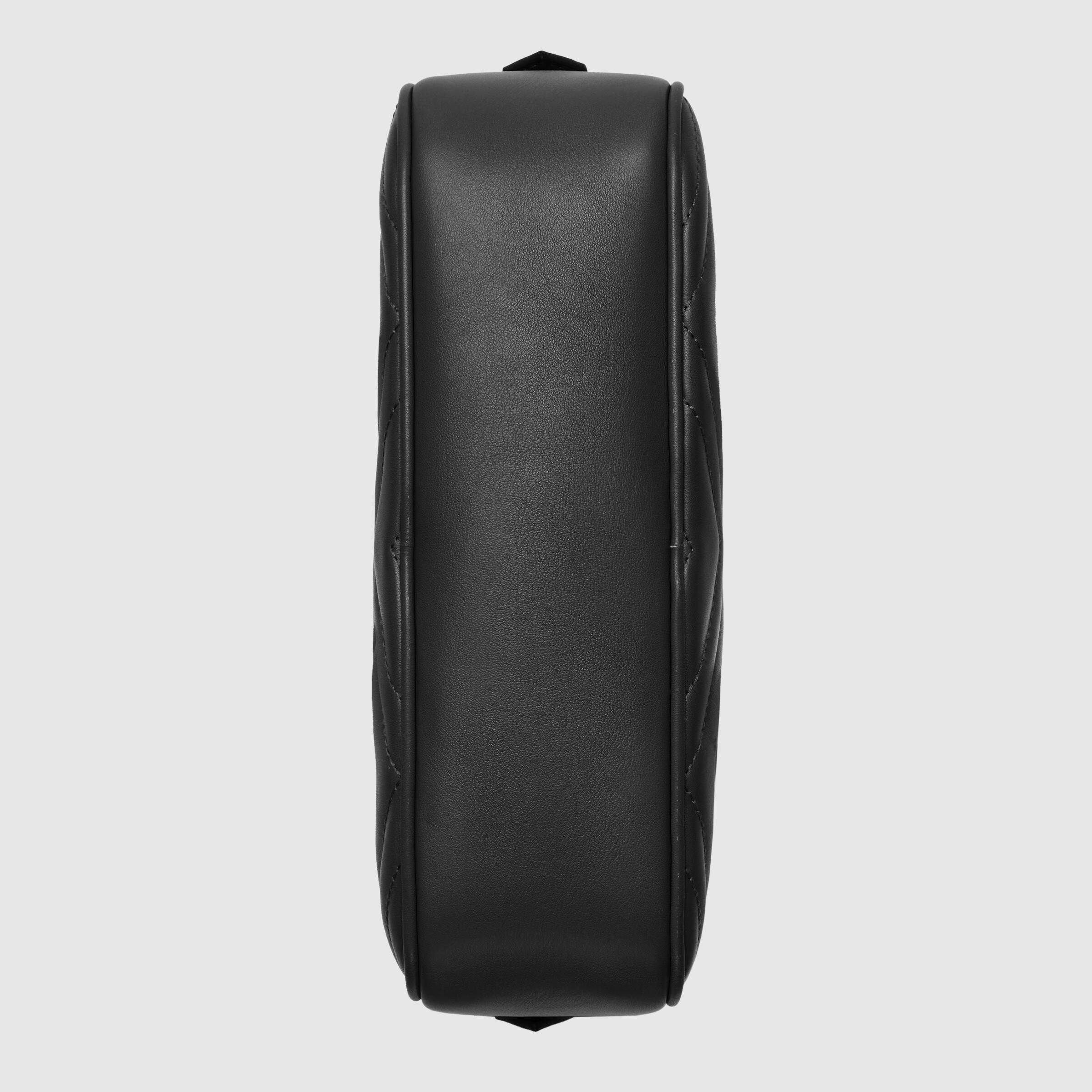 Gucci GG Marmont Small Matelassé Leather Shoulder Bag for Women - Black Luxury Crossbody Purse | Perfect for Date Night, Office & Evening Events