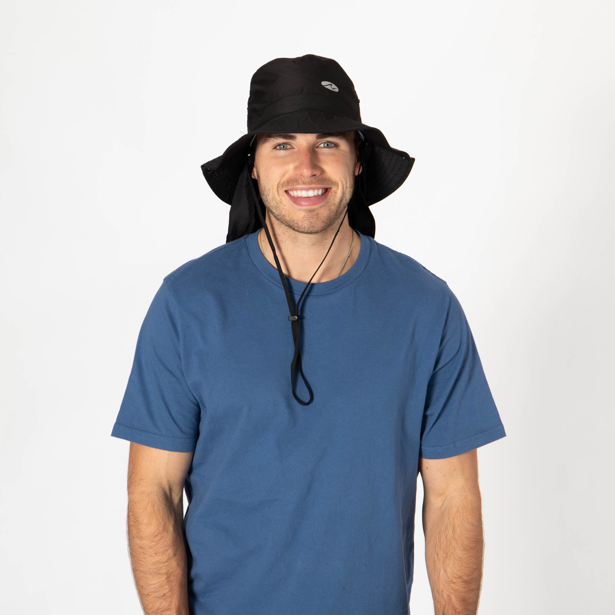 Men's Outdoor Boonie Hat - Sun Protection Safari Hat for Hiking, Fishing & Camping - Lightweight Breathable Wide Brim Hat for Summer Adventures