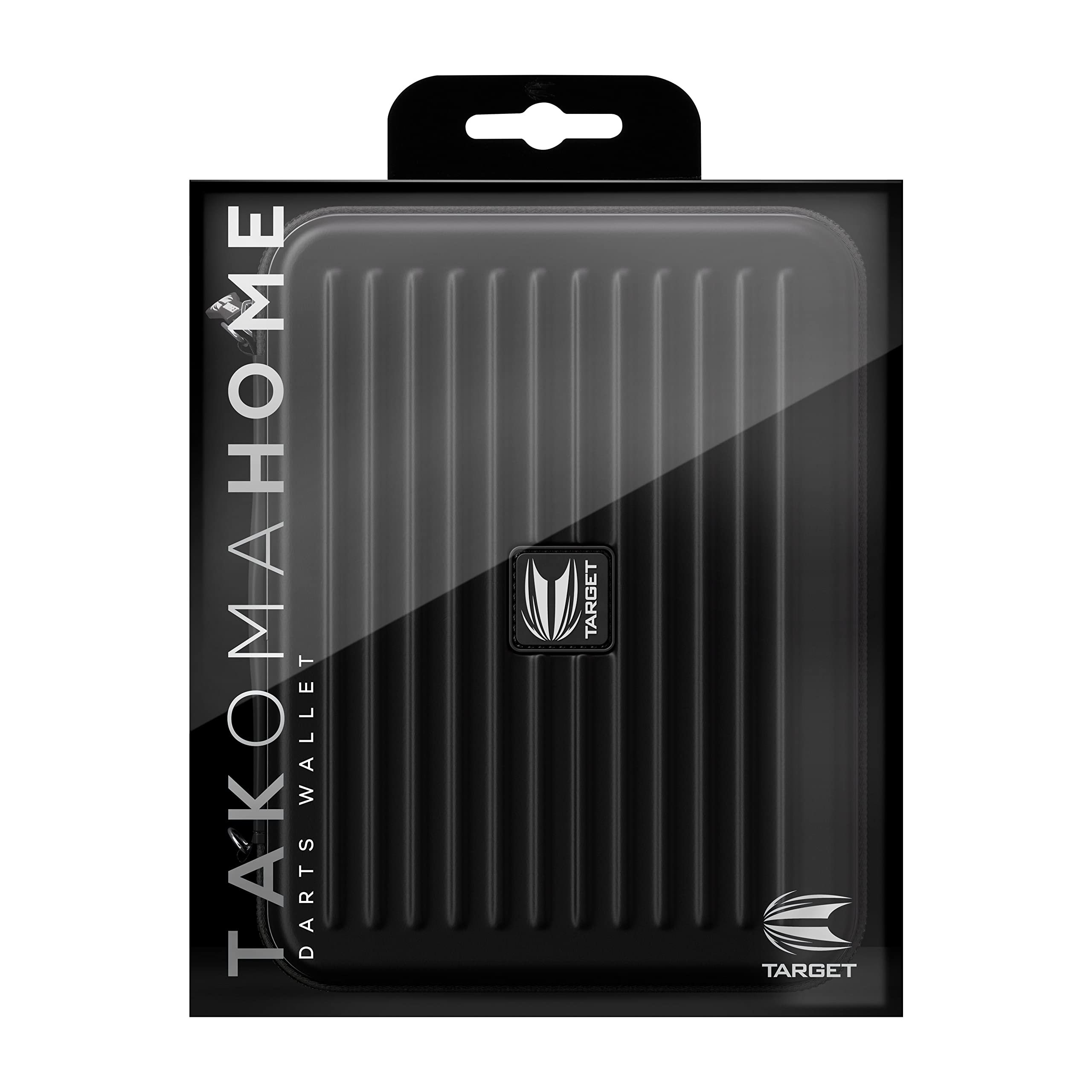 Premium Takoma Black Dart Wallet for Steel Tip Darts - Durable Leather Case with Multiple Pockets for Darts, Flights & Accessories - Perfect for Home, Bar & Professional Dart Games