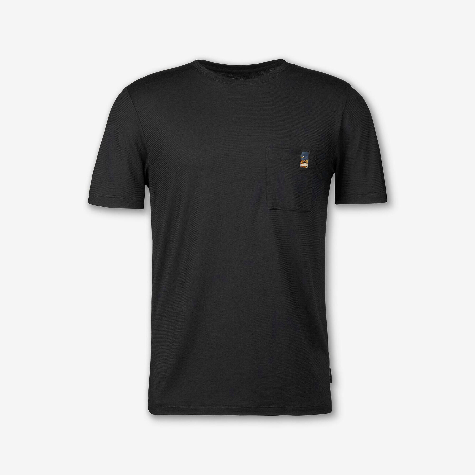Simond Men's TRAVEL 900 100% Merino Wool T-Shirt - Lightweight & Odor-Resistant Travel Shirt for Hiking, Camping & Outdoor Adventures