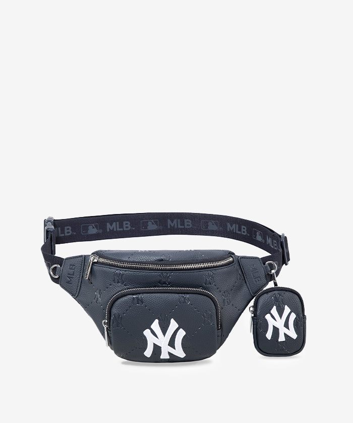 MLB New York Yankees Fanny Pack Waist Bag - Official Licensed Baseball Fan Gear for Men & Women - Perfect for Games, Concerts & Travel Accessories