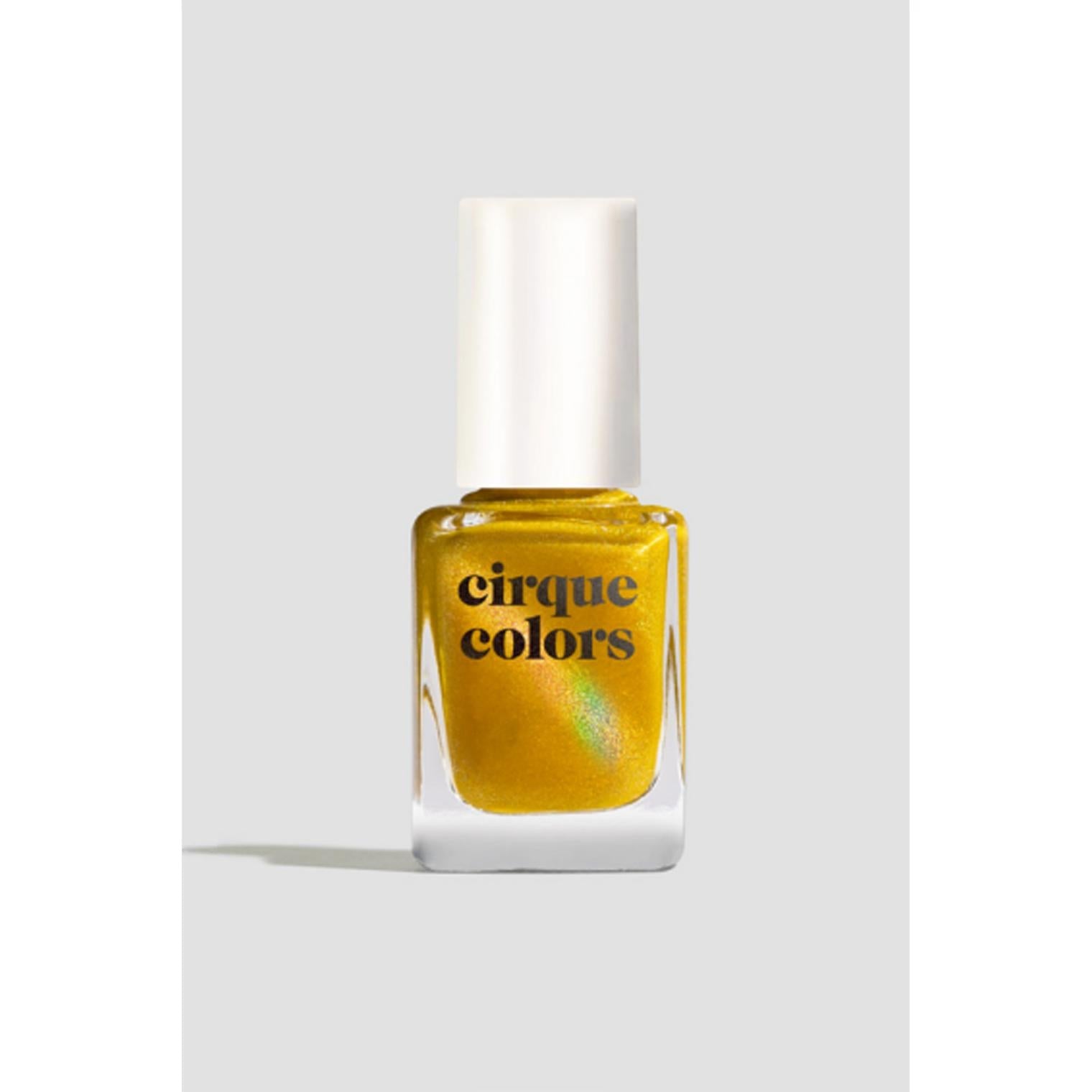 Cirque Colors Sparkling Yuzu Nail Polish - 0.37 oz Long-Lasting Vegan & Cruelty-Free Nail Lacquer for Gel-Like Shine - Perfect for Manicures, Pedicures & Nail Art Designs