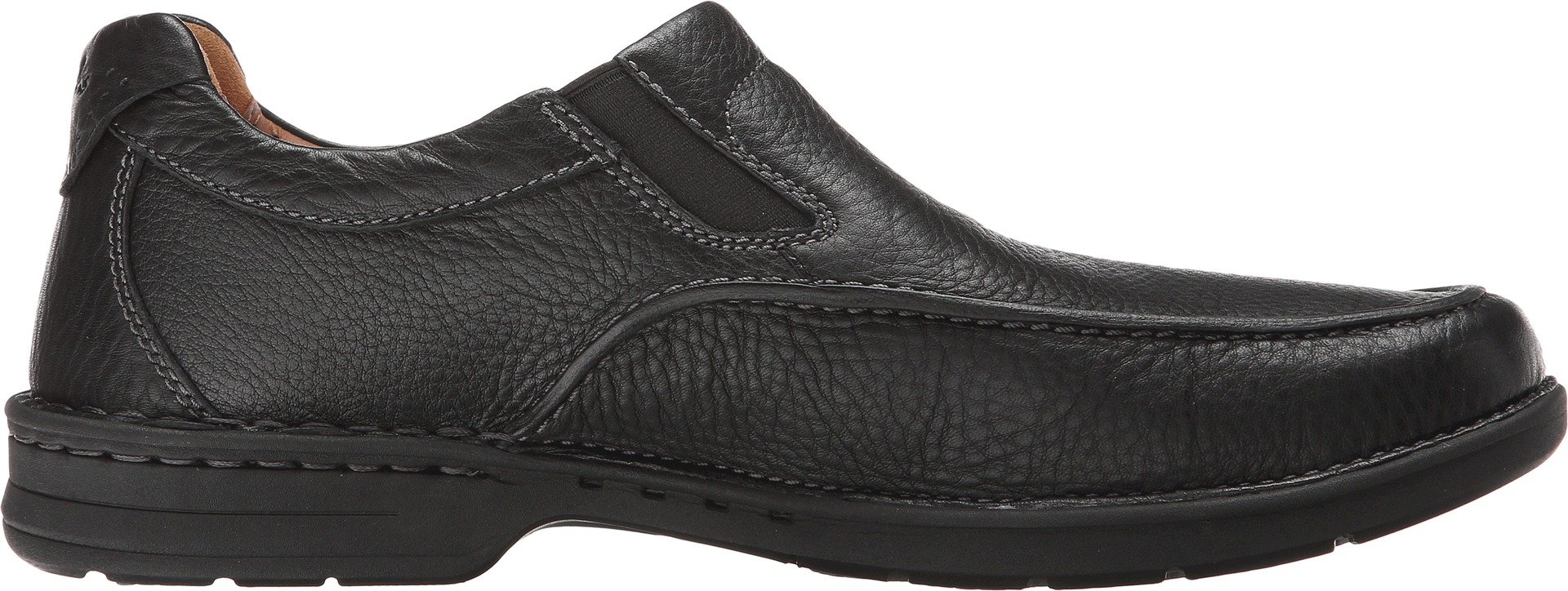Clarks Men's Untilary Easy Slip-On Loafers - Comfortable Casual Shoes for Walking, Work & Travel - Lightweight Breathable Design for Everyday Wear