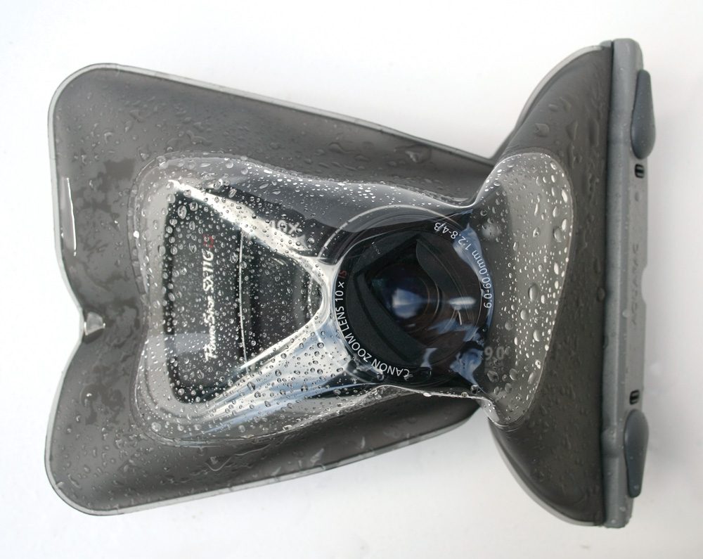 AquaPac 418 Classic Small Waterproof Camera Case - Perfect for Kayaking, Hiking & Outdoor Adventures