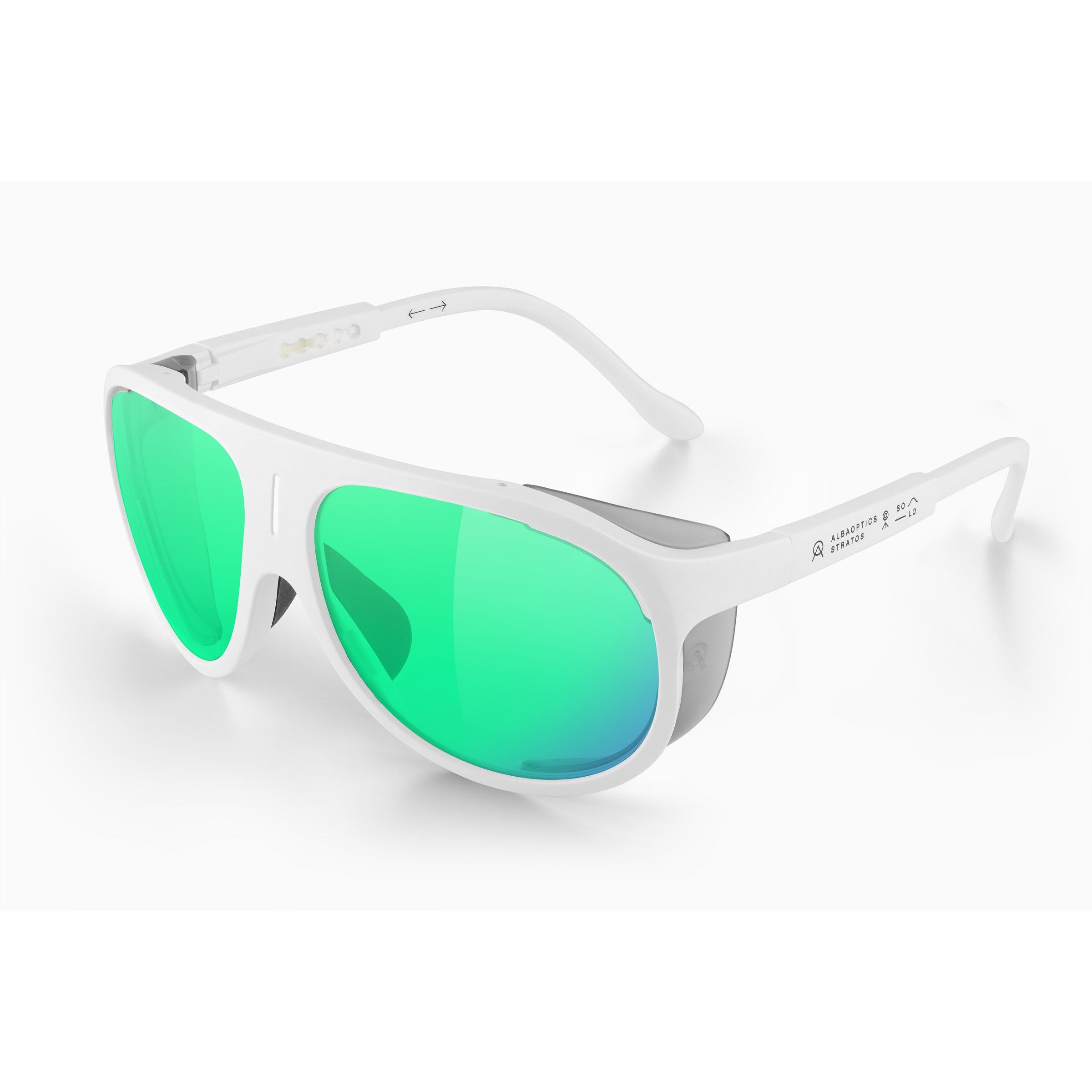 SOLO Black or White Photochromatic Lens - Premium Sunglasses for Outdoor Sports, Cycling & Driving - UV Protection & Anti-Glare