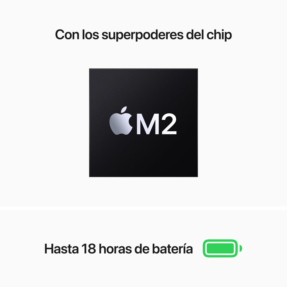 Apple MacBook Air 13-inch Laptop with M2 Chip - 8-Core CPU, 8-Core GPU, 256GB SSD Storage (Space Gray) - Ultra-Thin & Lightweight for Work, Travel & Everyday Use