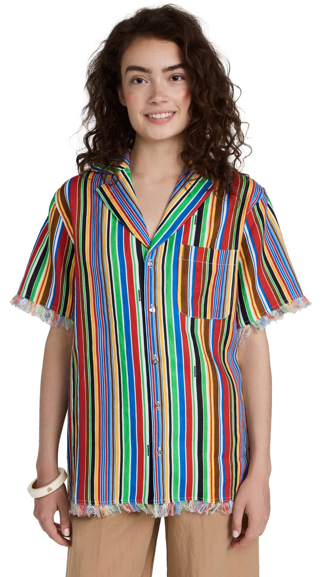 Simon Miller Women's Zeem Shirt - Stylish Casual Button Down Blouse for Work & Everyday Wear | Trendy Office & Weekend Outfit Essential