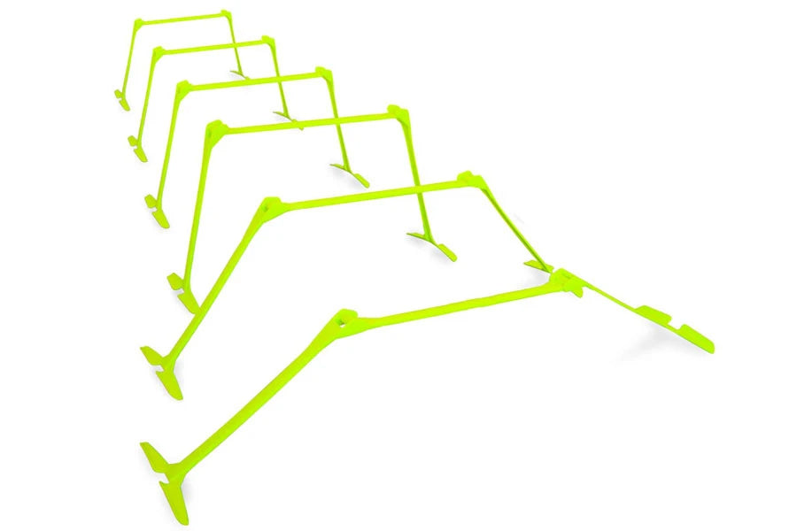 Adjustable Folding Speed Hurdles for Track & Field Training - Perfect for Sprint Drills, Agility Exercises & Sports Practice