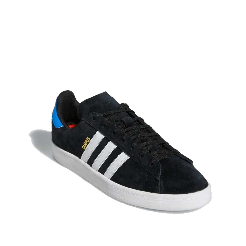 Adidas Campus ADV Sneakers - Core Black/Cloud White/Core Black | Men's Casual Shoes for Everyday Wear & Street Style