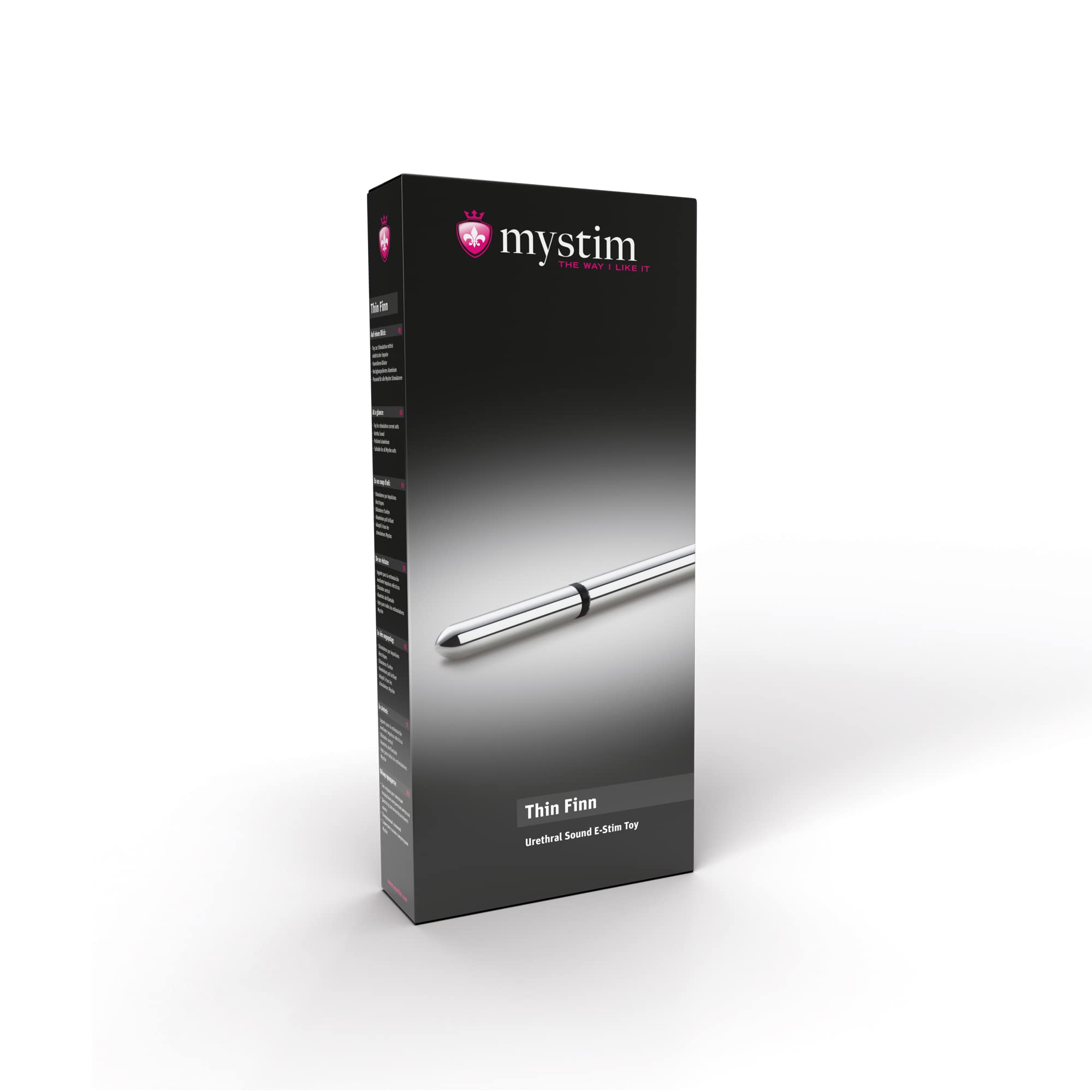 Premium Thin Finn Urethral Sound - Medical Grade Stainless Steel Urethral Dilator for Urology Procedures & Sensual Play - Ideal for Catheter Insertion, Sounding Practice & BDSM Exploration