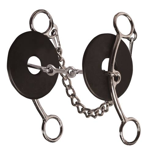 3-Piece Brittany Medium Shank Horse Bit Set - Durable Stainless Steel Equestrian Bit for Training & Riding - Perfect for Dressage, Jumping & Trail Riding