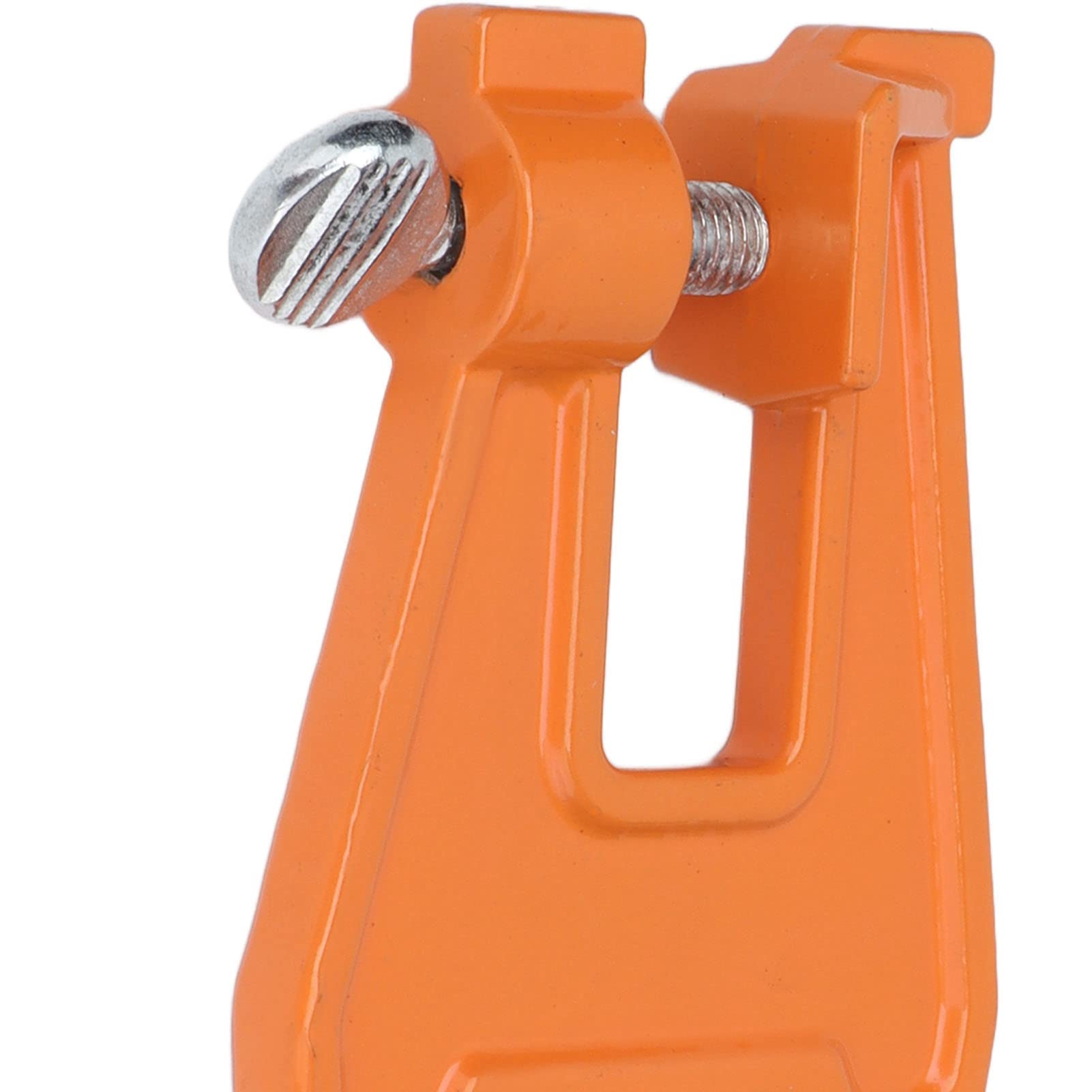 Portable Iron Chain Saw Chain Sharpener Vise - Professional Chainsaw Sharpening Tool for Guide Plate Support | Perfect for Wood Cutting, Tree Trimming & DIY Projects