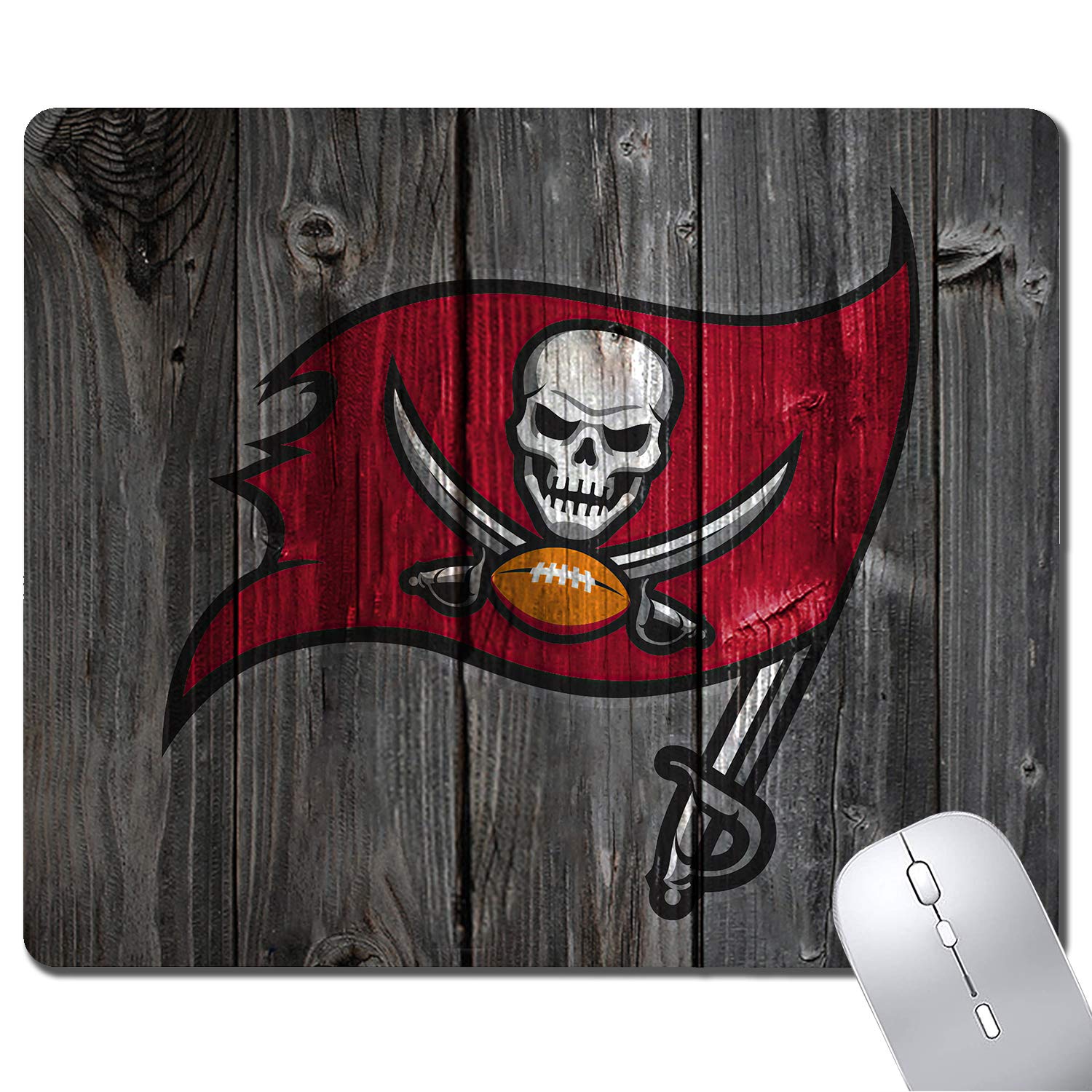Premium Wood Grain Design Non-Slip Gaming Mouse Pad - Large Ergonomic Mouse Mat for Computer, Laptop & Office Desk - Perfect for Work, Gaming & Home Office Setup