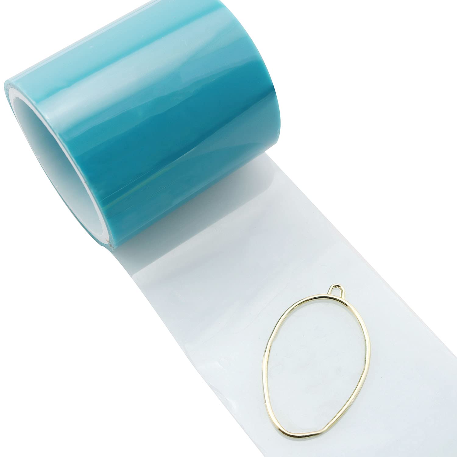 YYANGZ 3 Rolls UV Seamless Sticky Paper Tape - Traceless Jewelry Adhesive Tape for Epoxy Resin Molding, Frame Bezels & Craft Pendants - Perfect for DIY Jewelry Making, Resin Art & Home Decor Projects