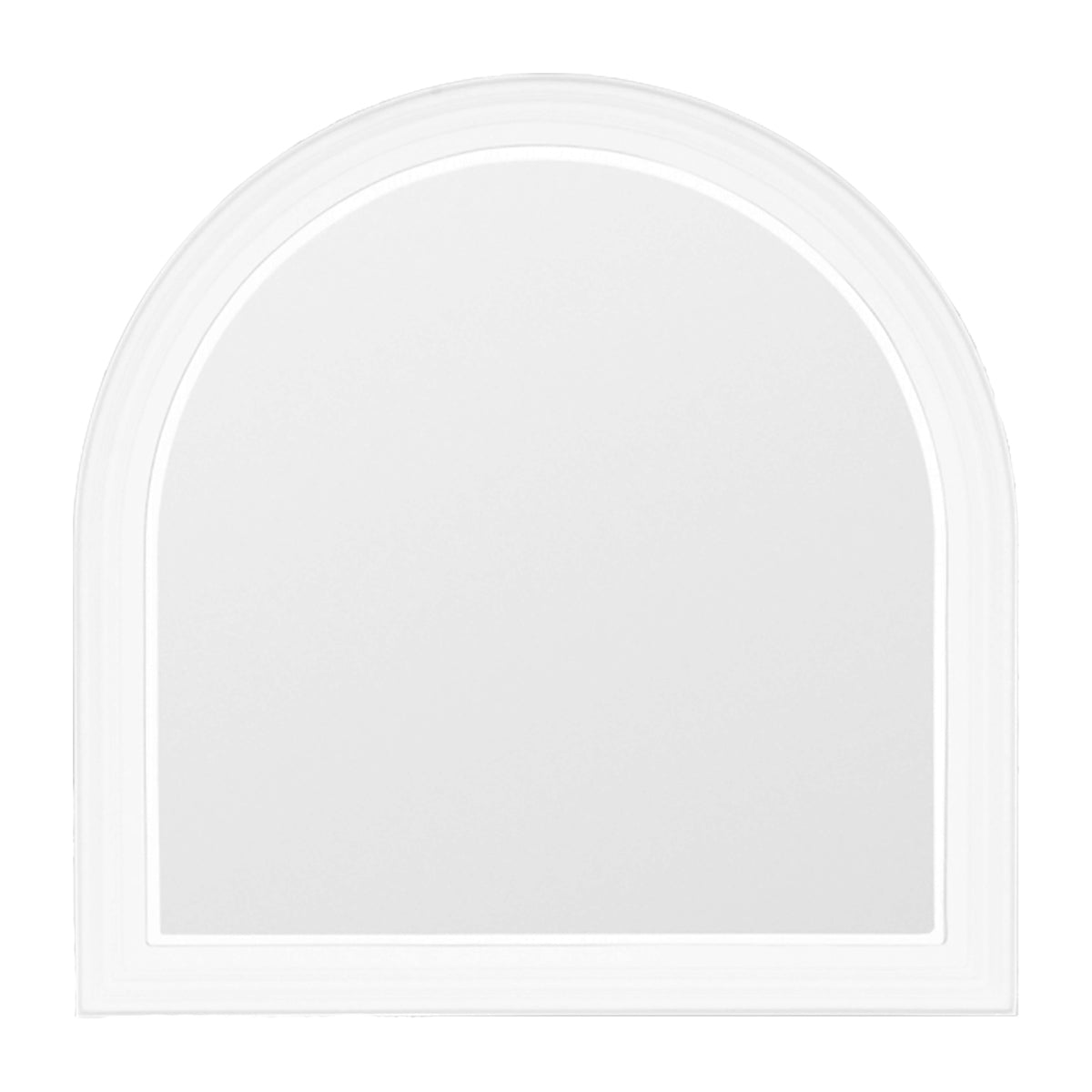 Iona Arch Mirror - 100 x 100 Inches, Elegant Full-Length Wall Mirror with Metal Frame for Bedroom, Living Room, or Entryway Decor