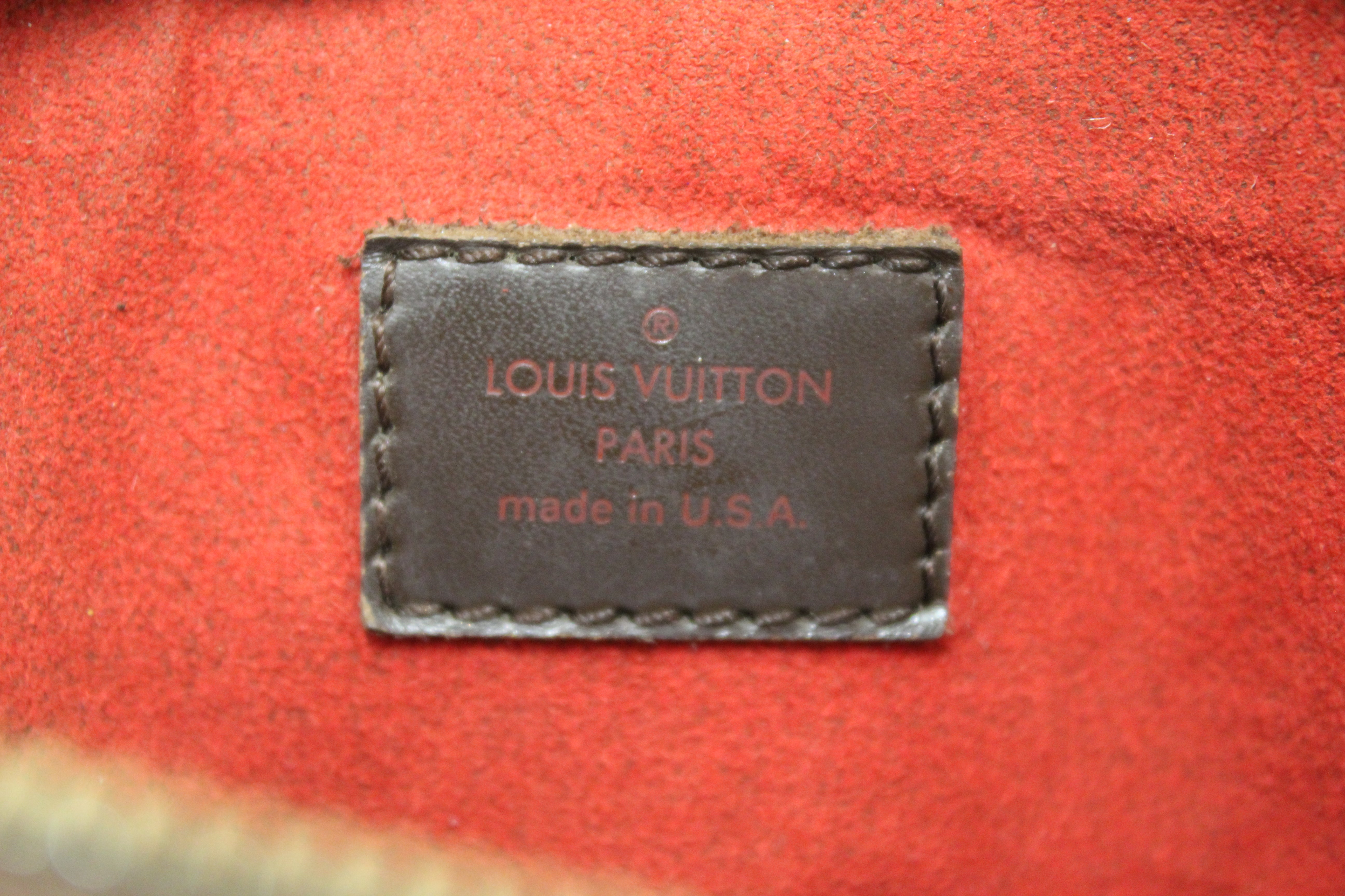 Authentic Louis Vuitton Damier Ebene Trevi PM Shoulder Bag - Luxury Leather Handbag for Women, Perfect for Work, Travel & Everyday Use