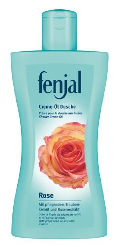 Fenjal Sensual Rose Shower Gel 200ml - Moisturizing Body Wash for Women, Floral Scented Bath & Shower Gel - Perfect for Relaxing Baths & Daily Skincare Routine