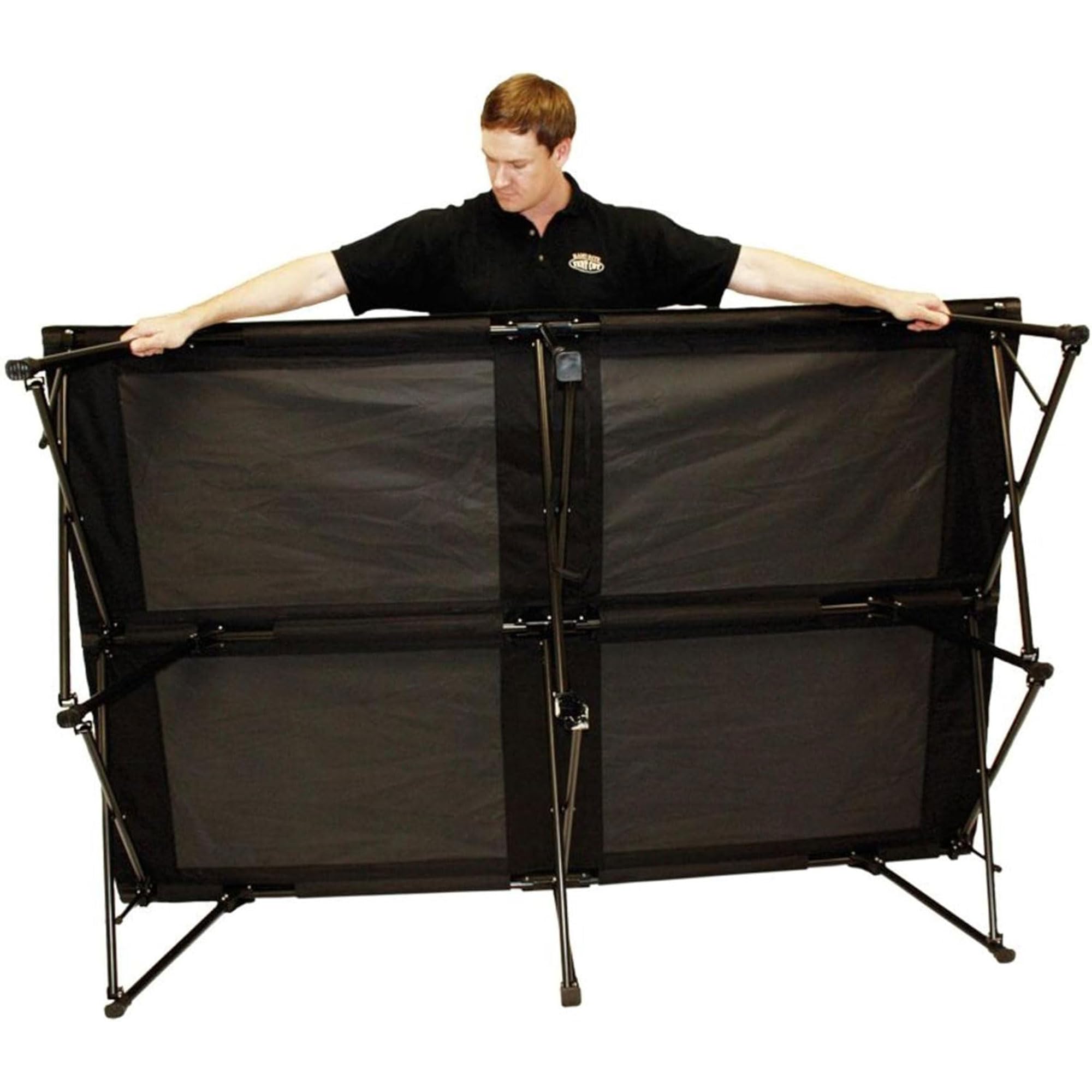 Kamp Rite Double Kwik Cot - 2 Person Portable Camping Cot for Adults, Heavy Duty Folding Bed with Carry Bag - Perfect for Camping, Hiking, Backpacking & Outdoor Adventures
